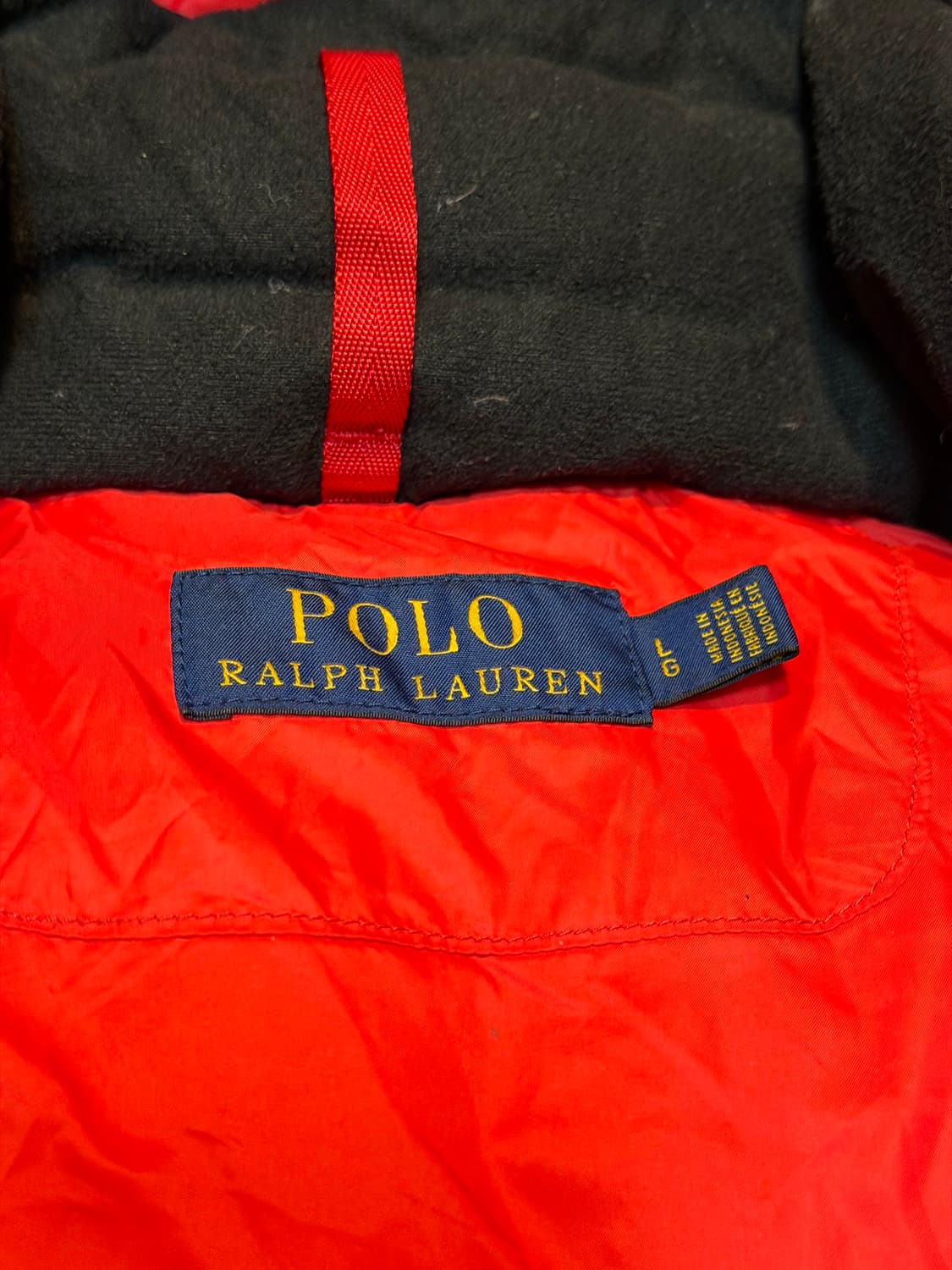 폴로 랄프로렌 신형 빅포니 덕다운 패딩 블랙 상품이미지4