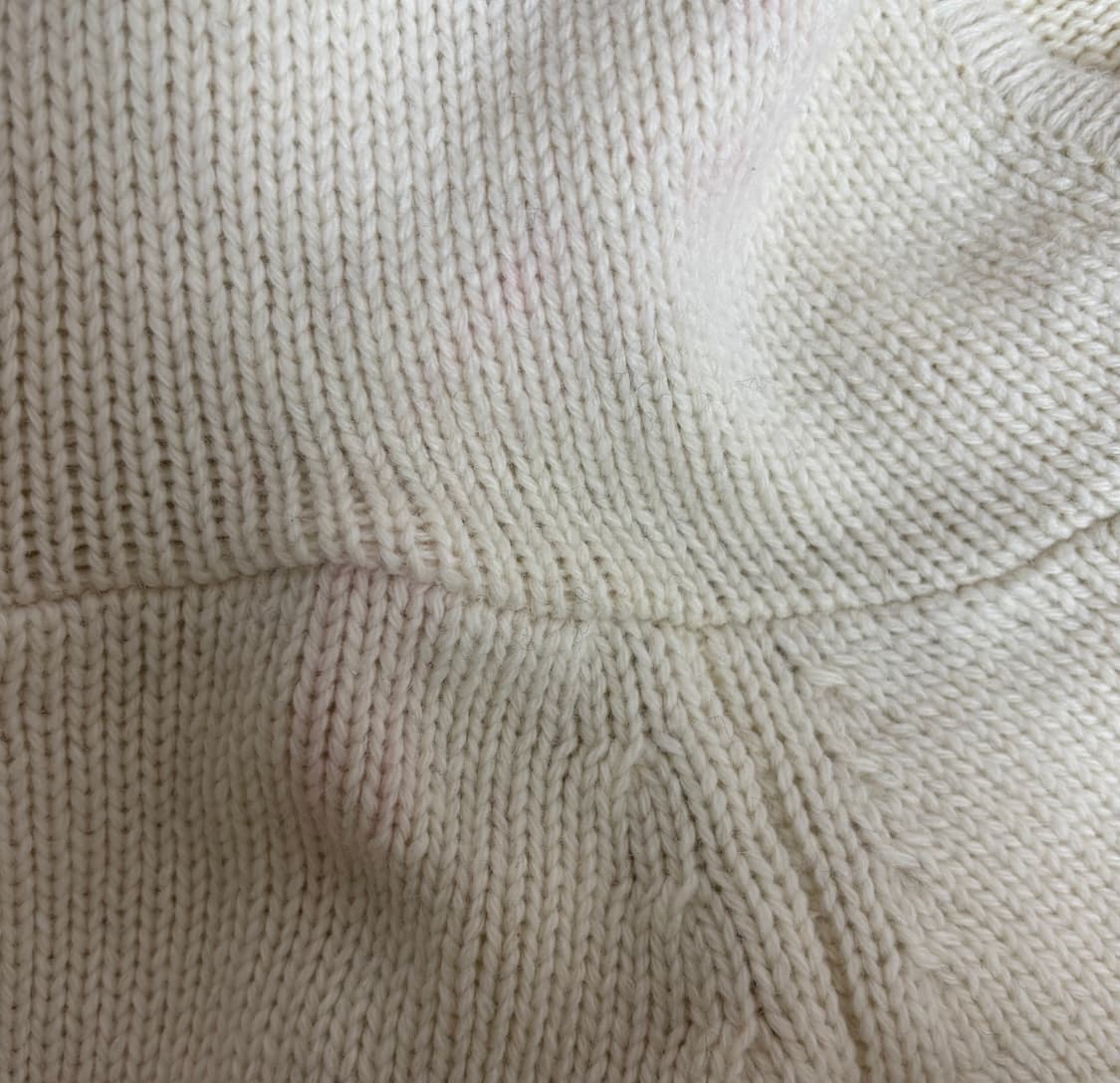 오헤시오 케이블 니트 후드 집업 아이보리 상품이미지4