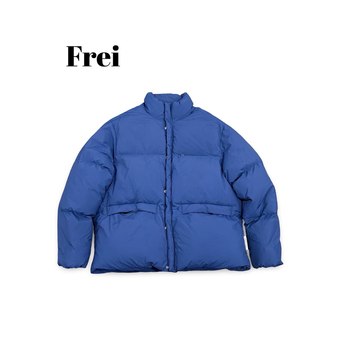 (100)Frei 블루 푸퍼 패딩 점퍼 상품이미지1