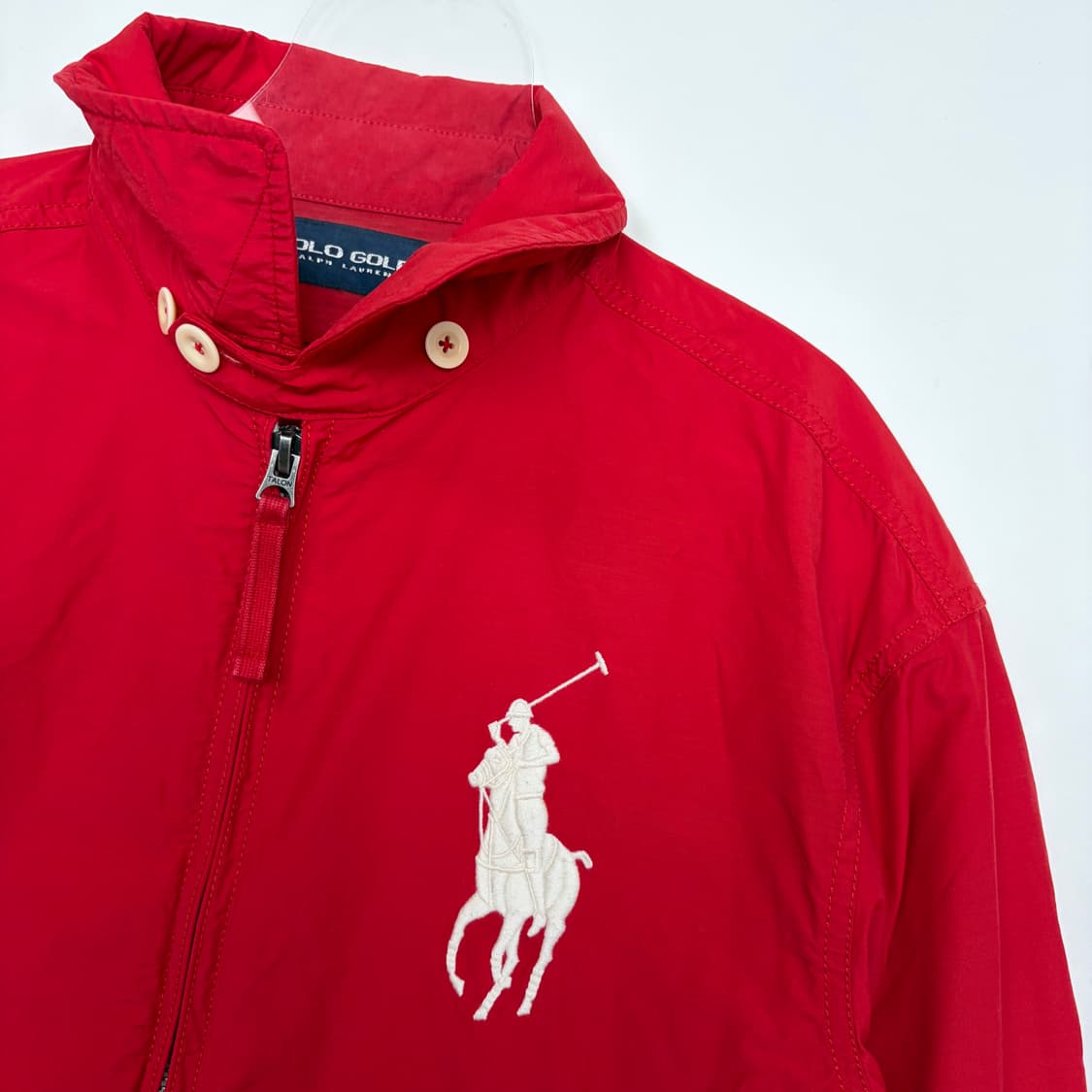 폴로 랄프로렌 빅로고 바람막이 자켓 블루종 상품이미지3
