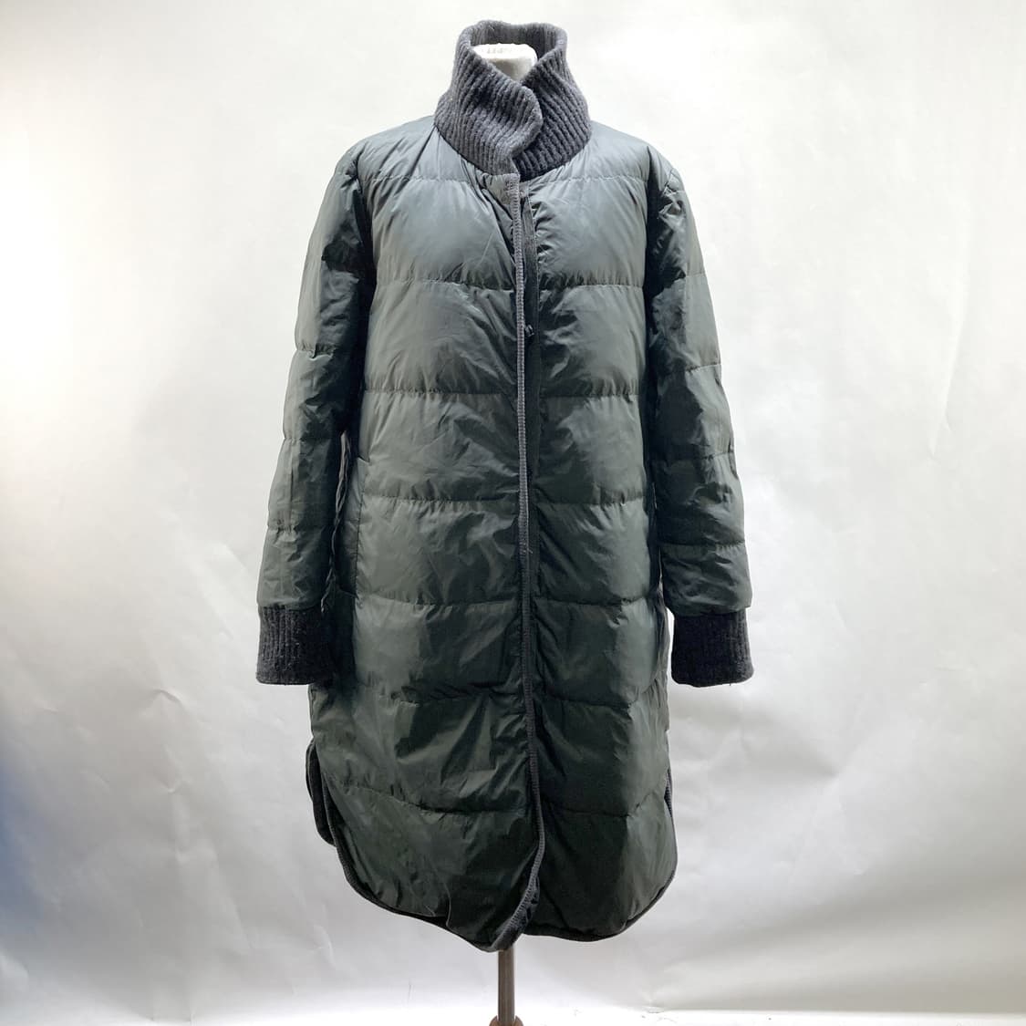 so wool 여성구스다운롱패딩자켓 카키 77 상품이미지4