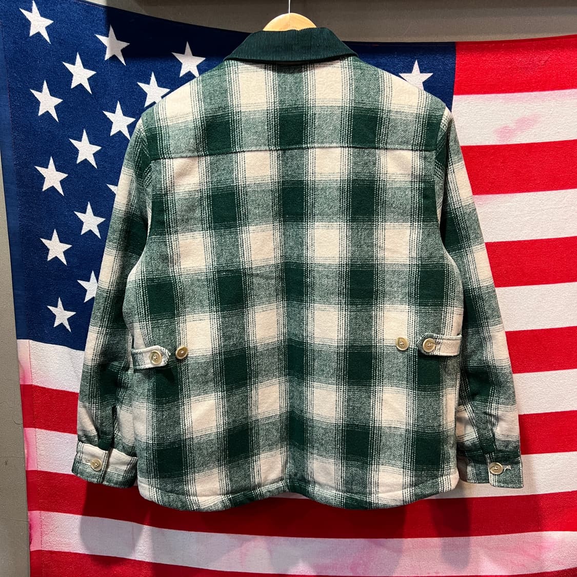 Geospirit 타탄체크 누빔자켓 상품이미지2