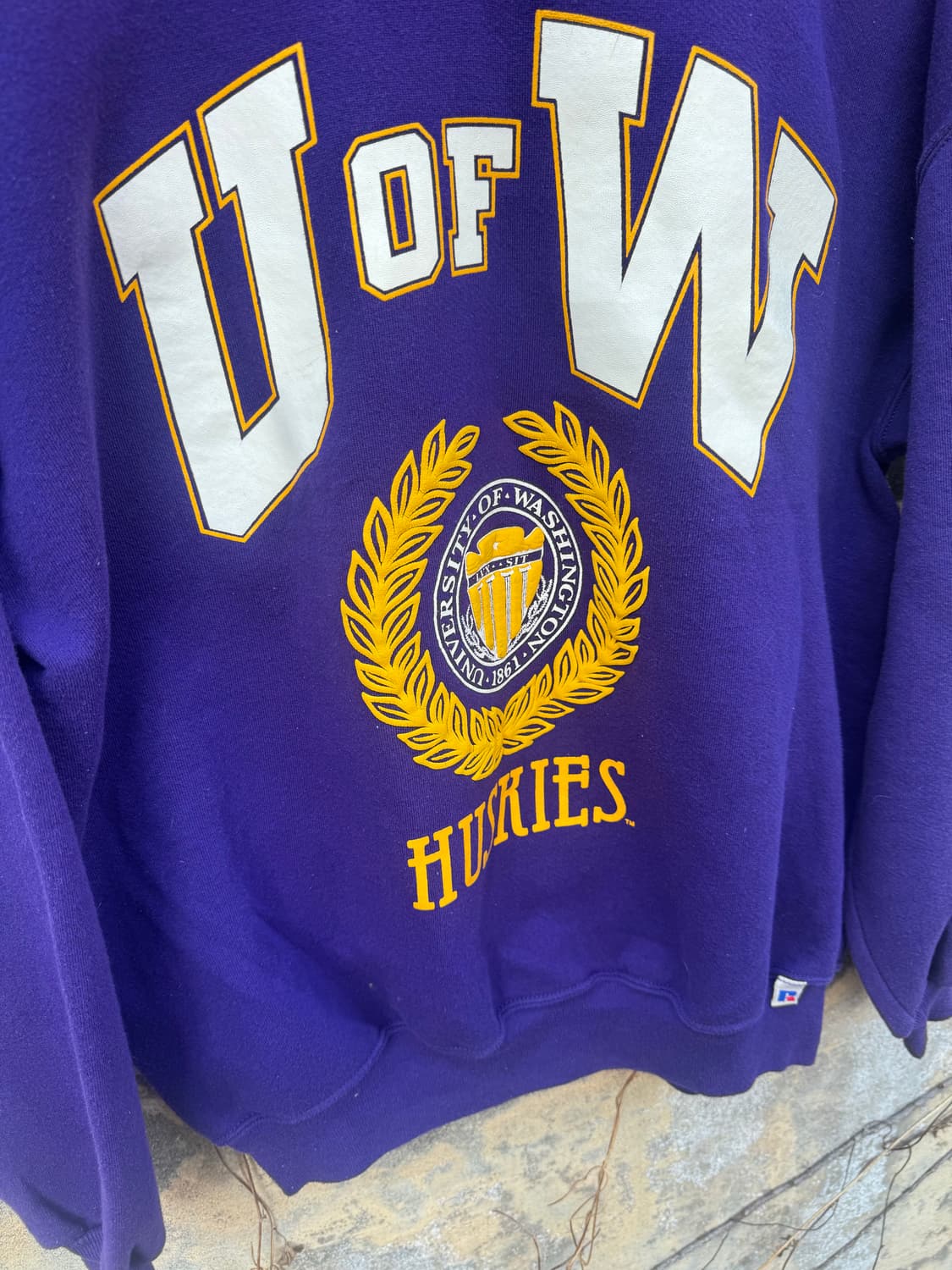 90s 러셀 애슬레틱 빈티지 프린팅 배기 스웻 셔츠 맨투맨 xl 상품이미지5