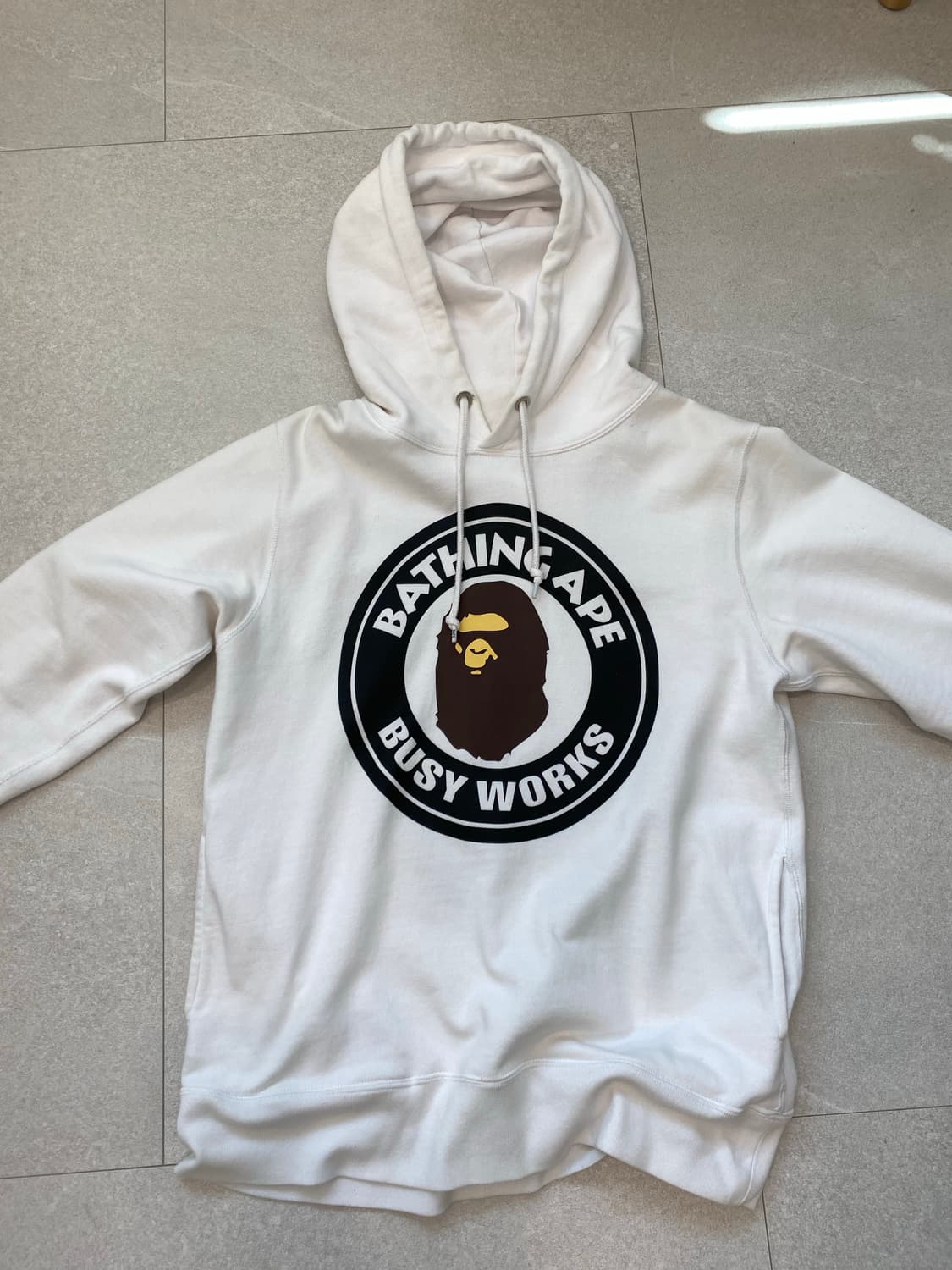 베이프 busy works 후디 상품이미지1