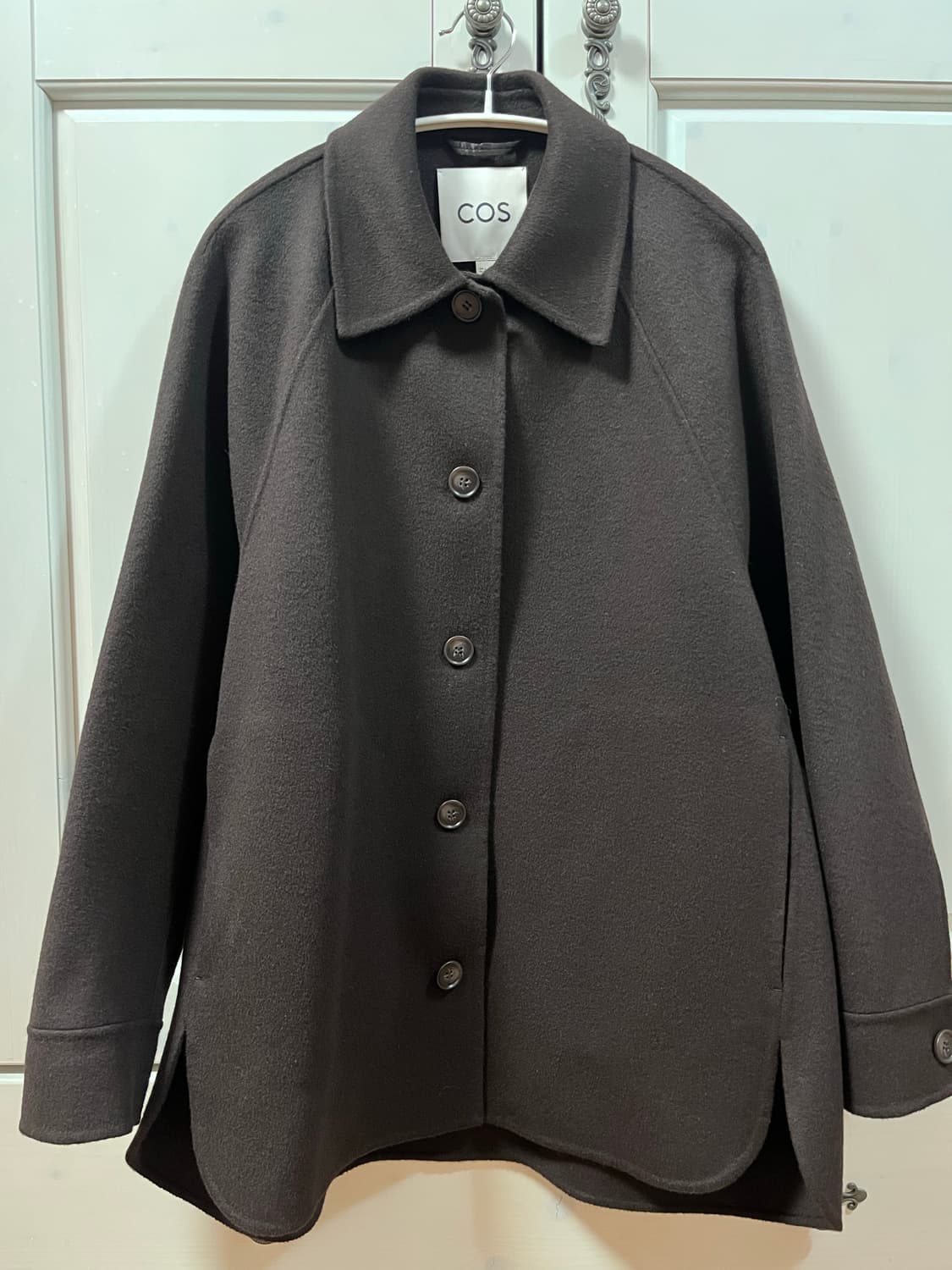 (새상품) cos 코스 더블페이스 울 재킷 코트 s 상품이미지4