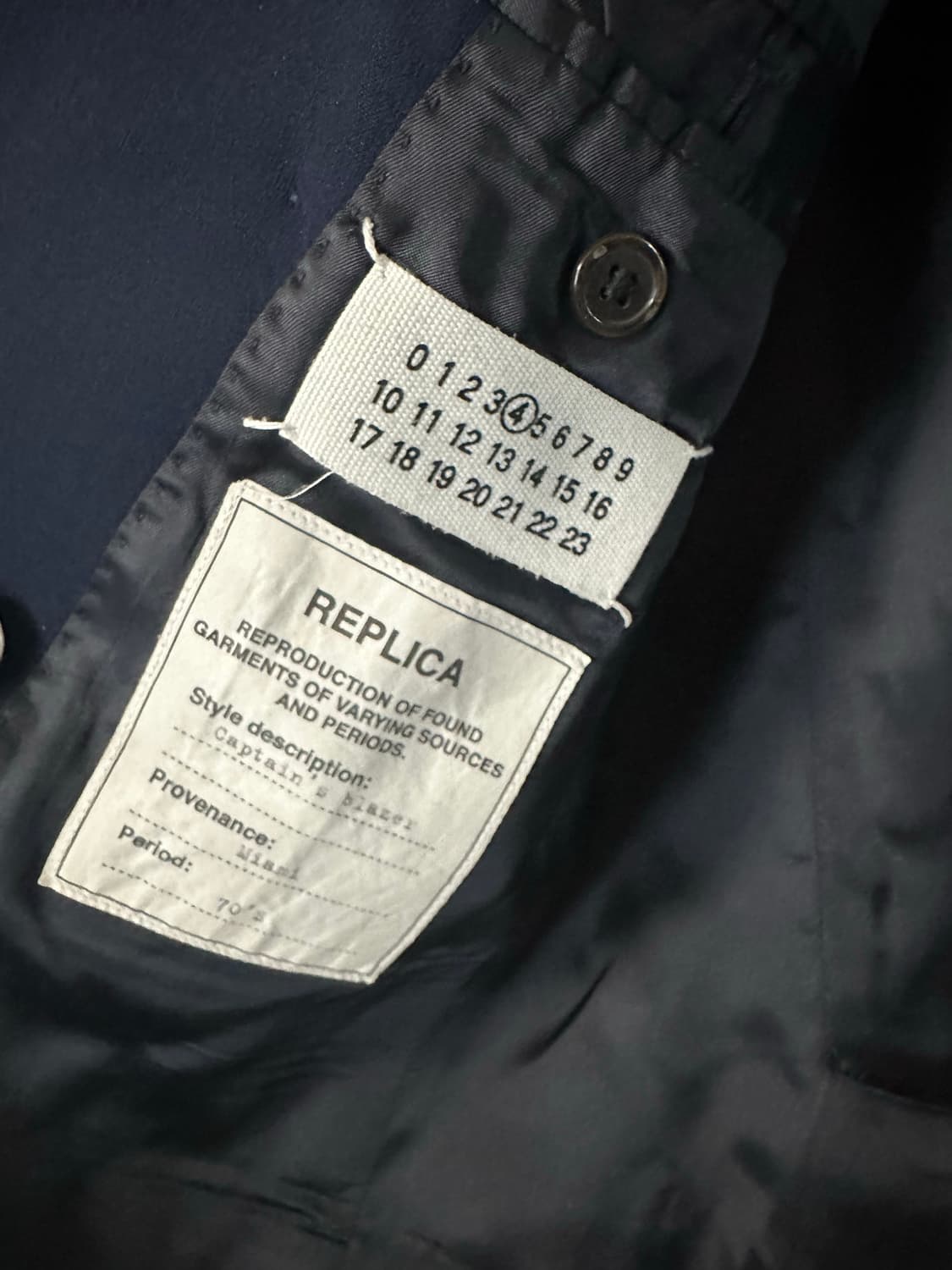 마틴 마르지엘라 이수혁 캡틴 블레이저 자켓 상품이미지4