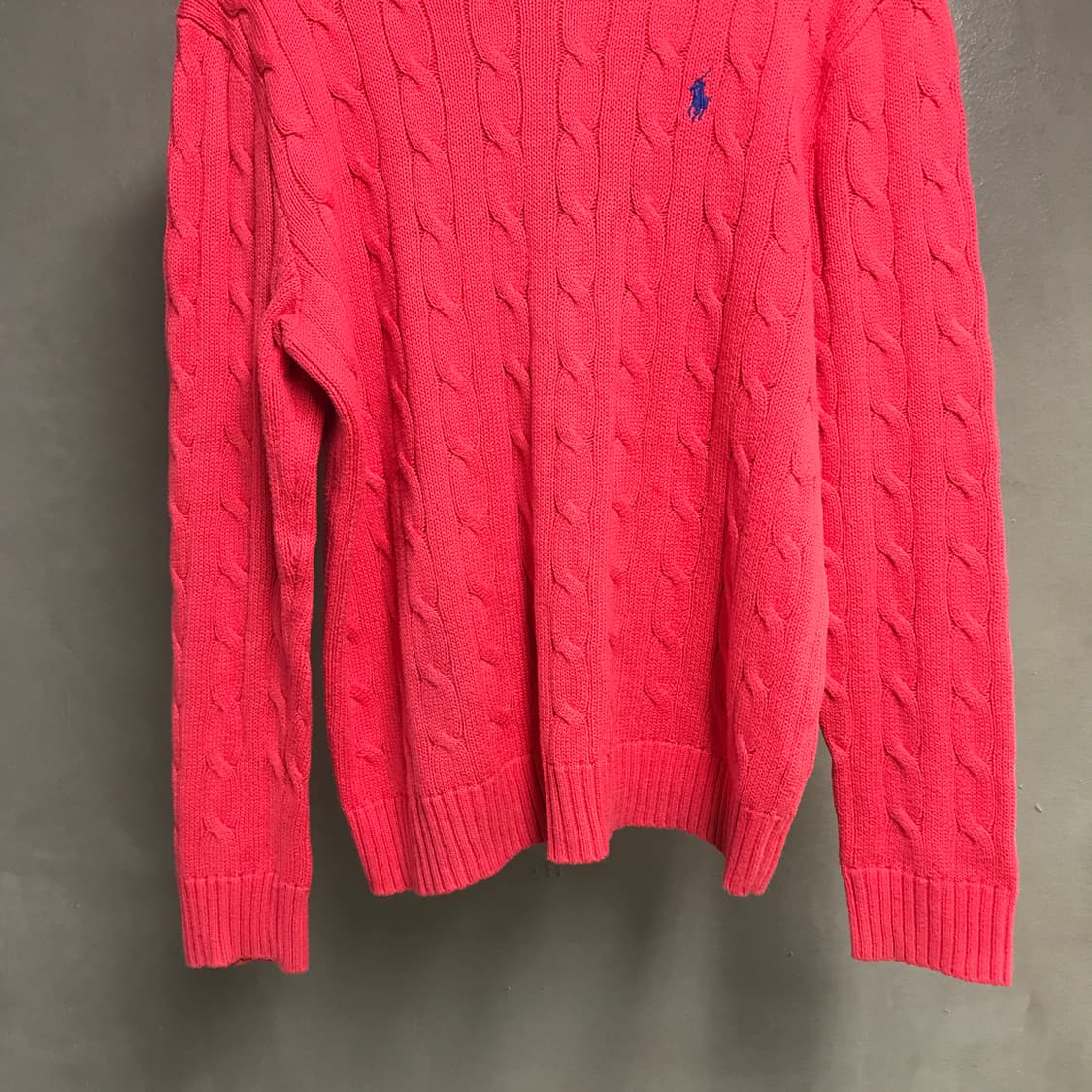 폴로 랄프로렌 케이블 니트 M 상품이미지3