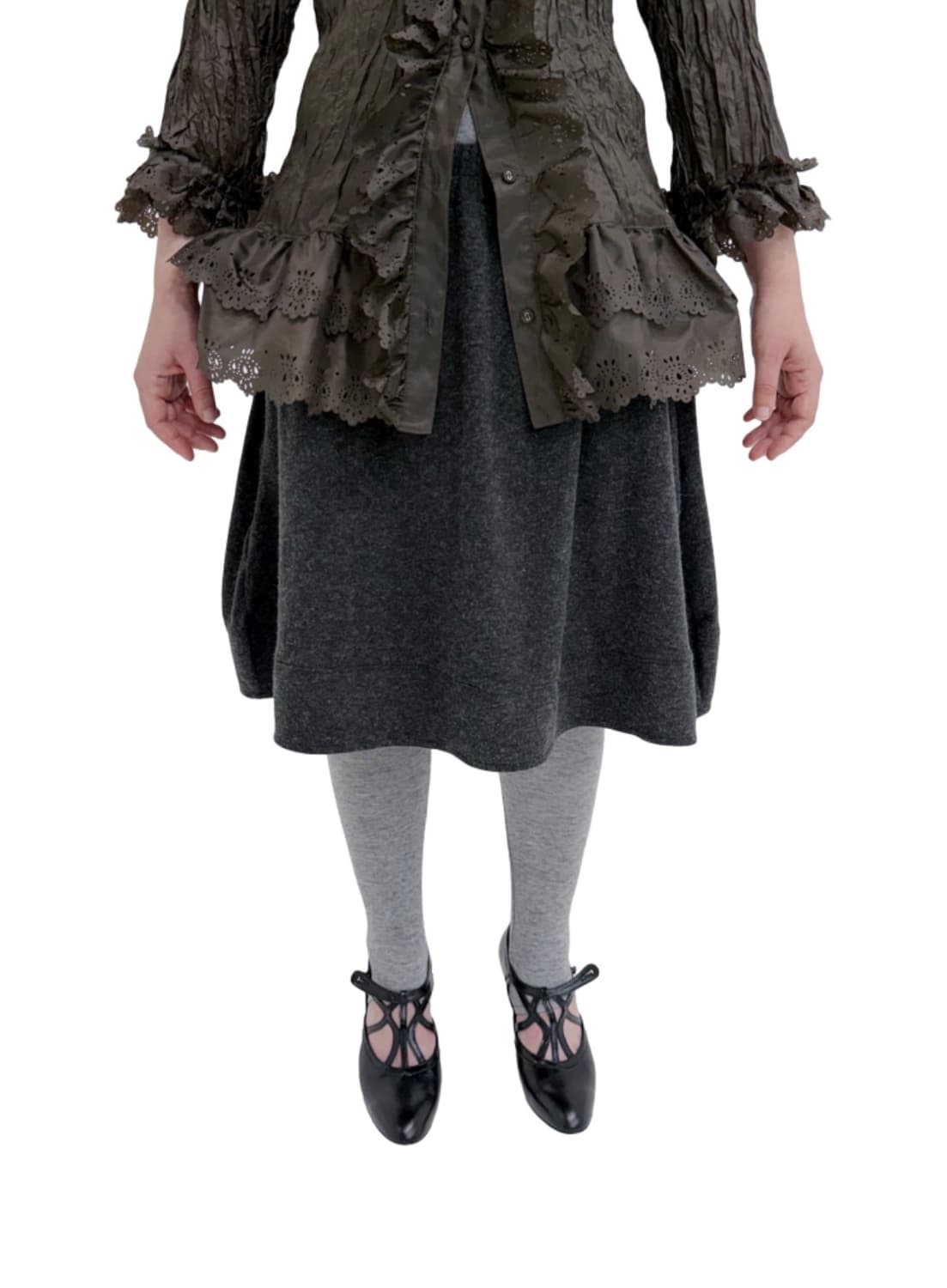 에옹쓰 UIs Mountain 상의 치마 세트 상품이미지3