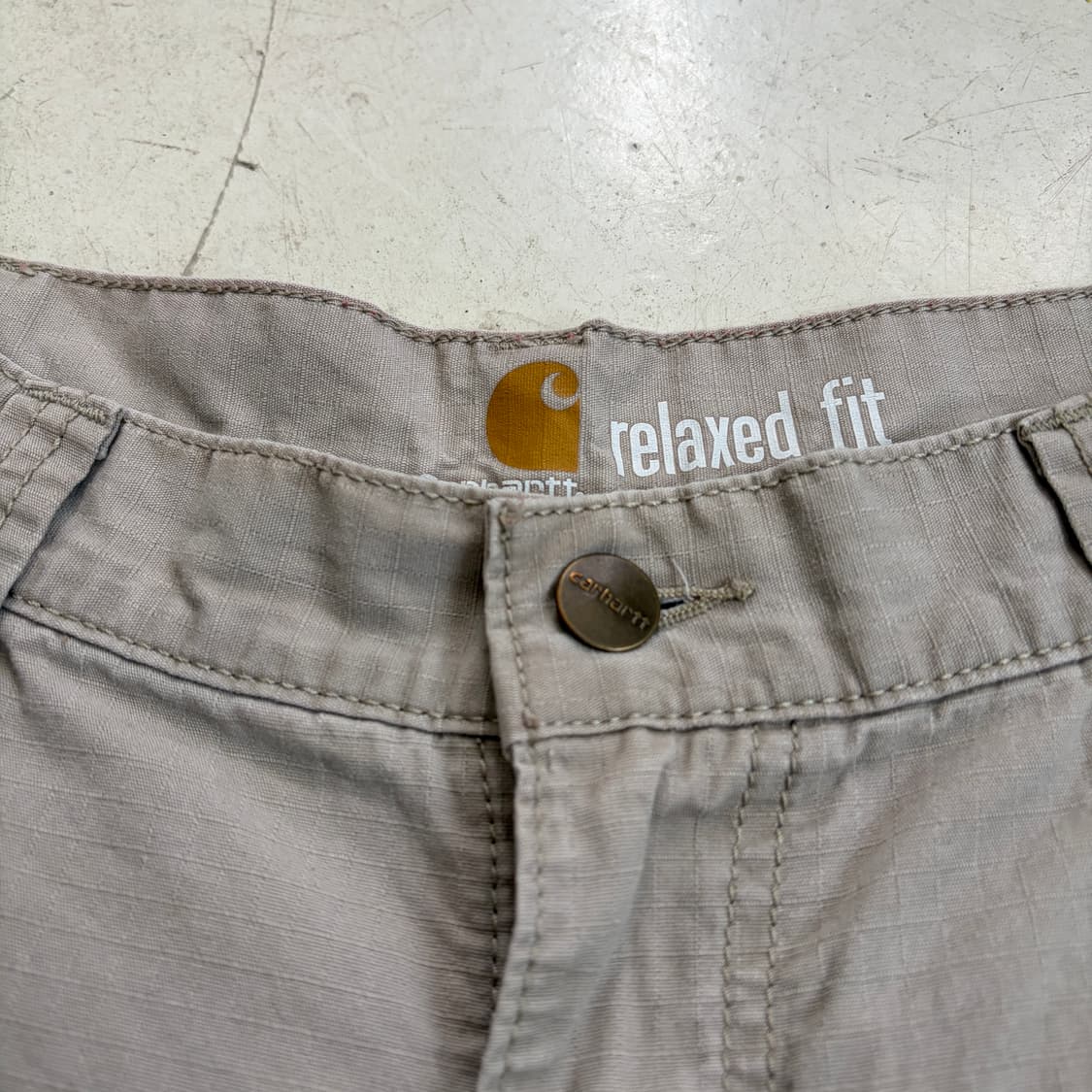 칼하트 빈티지 워크 반바지 34 상품이미지4