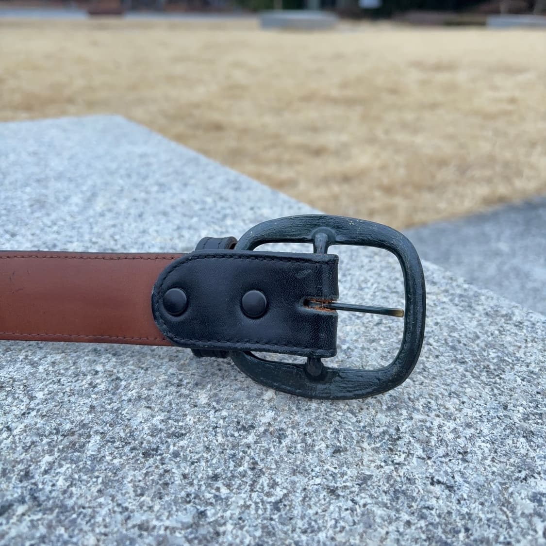 빈티지 브라스 톤 프레임 웨스턴 버클 상품이미지6