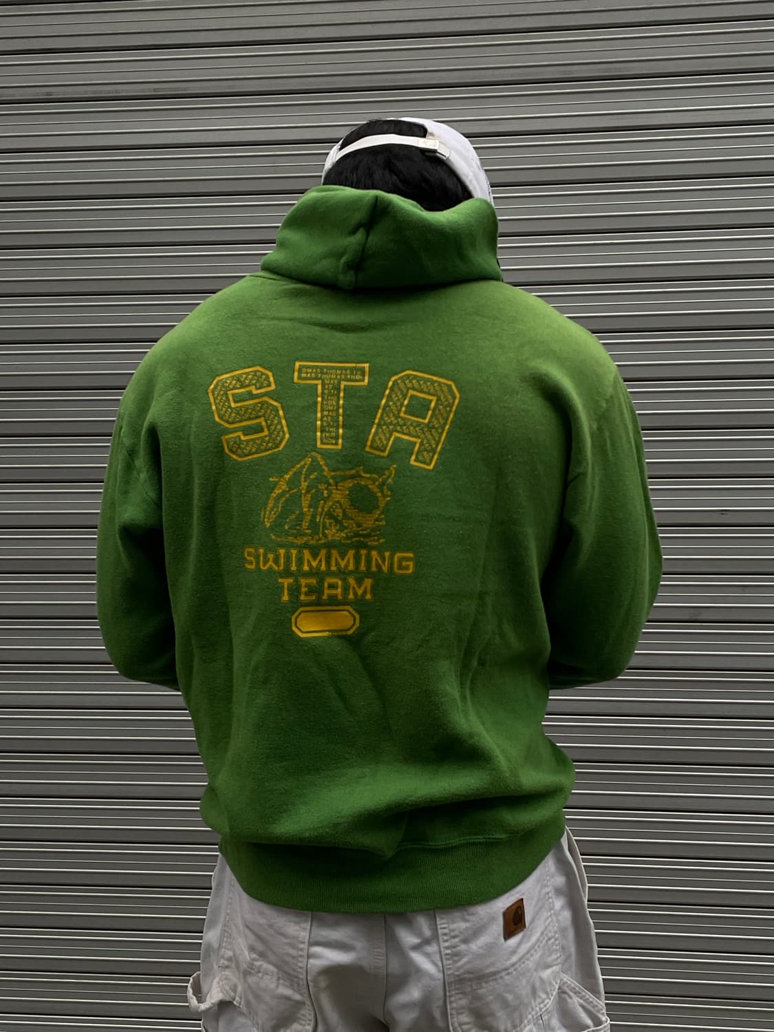 80s~ Mid 90s Jerzees Green 50/50 Hoodie 상품이미지8