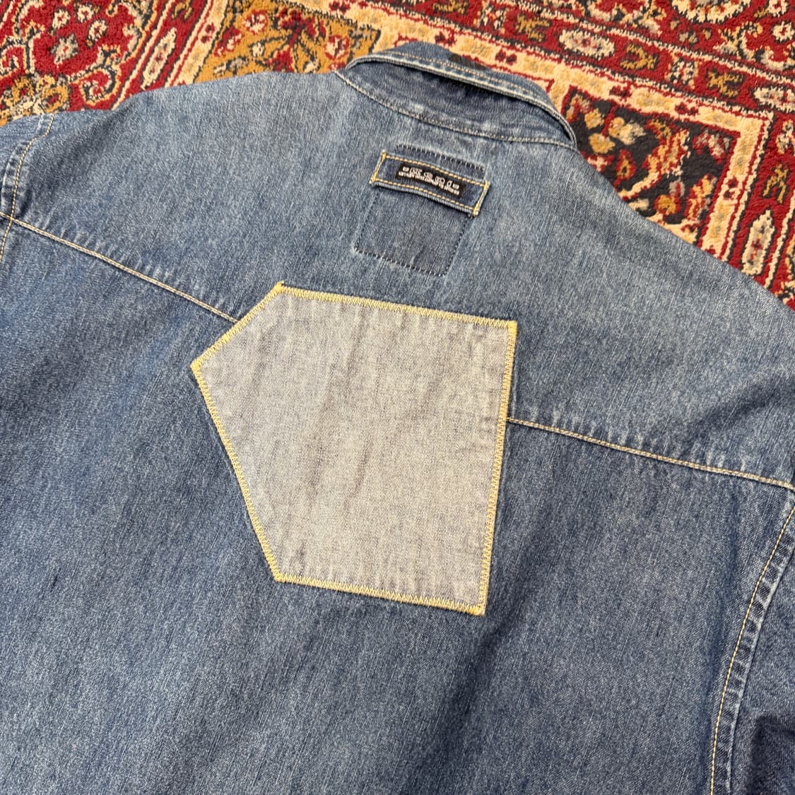 칼 카니 패치워크 데님 셔츠 자켓 [ 105 ] 상품이미지7