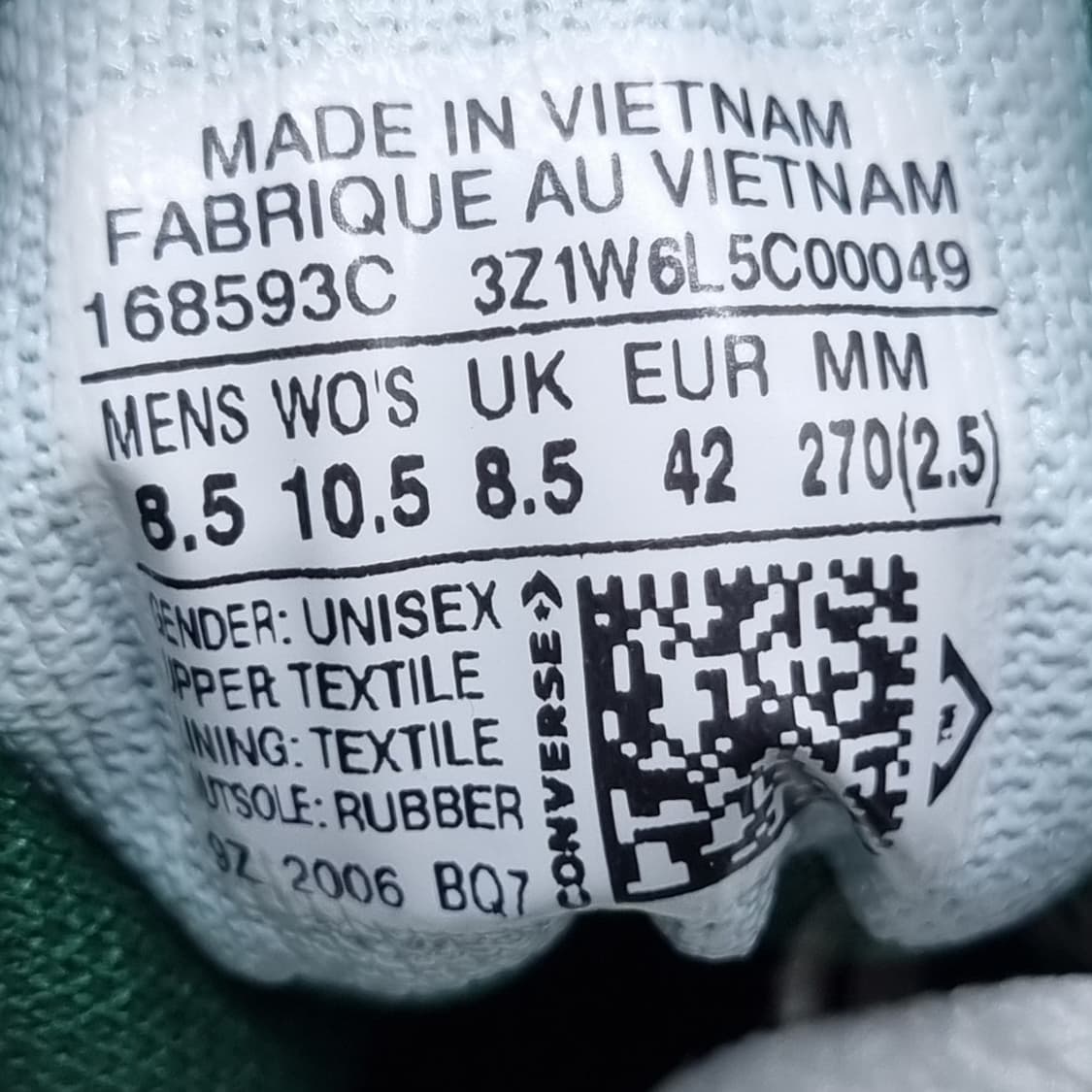 컨버스 올스타 미드나잇 클로버 하이탑 270 상품이미지6