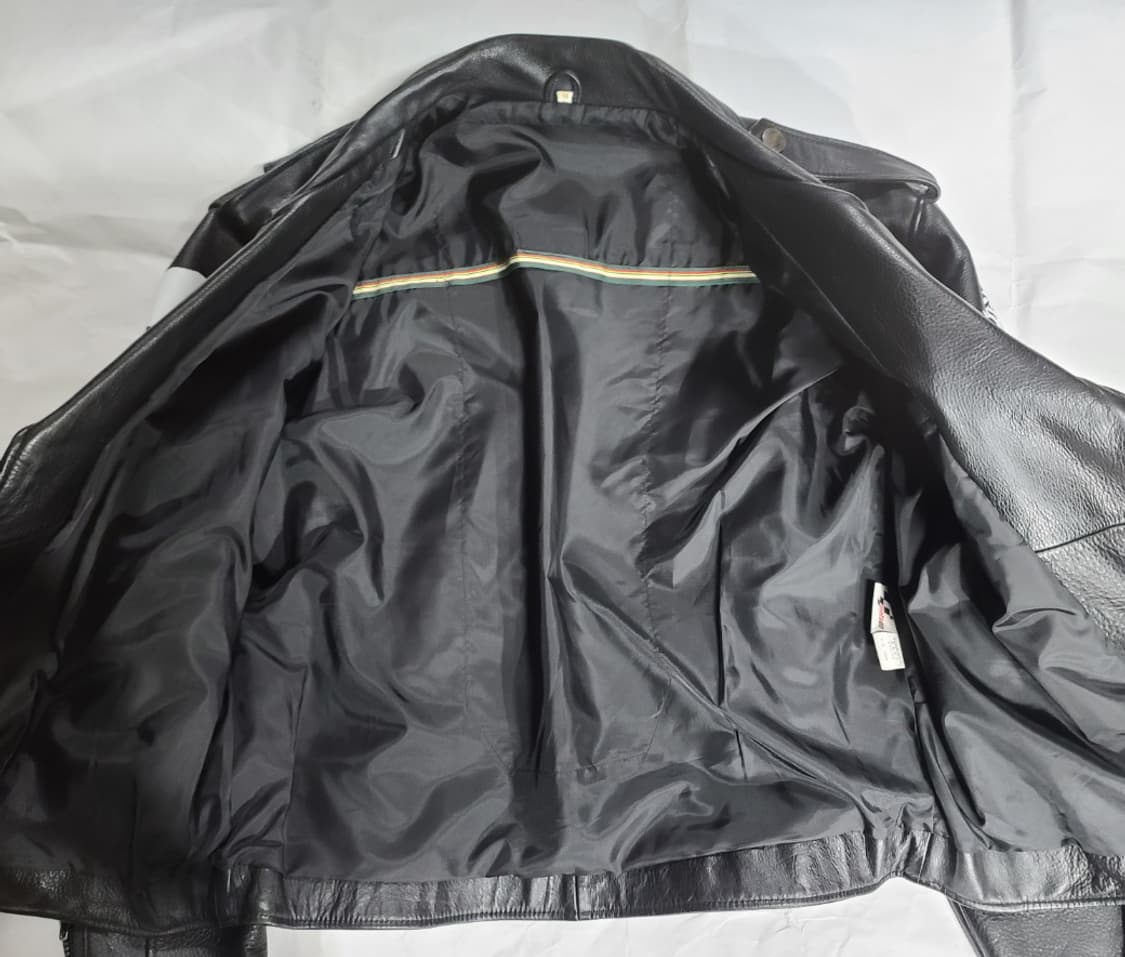 커스텀 남성 가죽 라이더자켓 100사이즈 상품이미지7