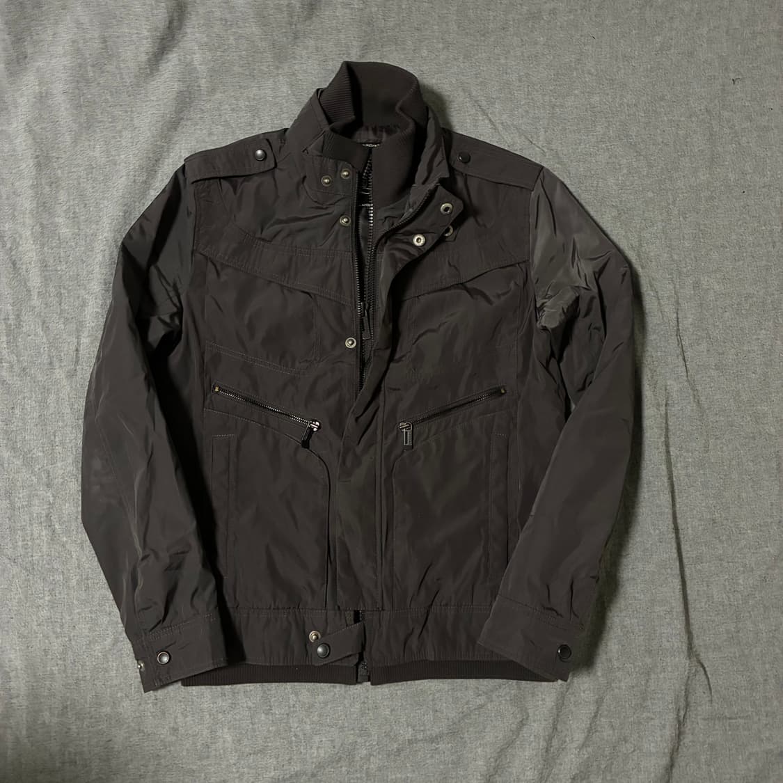 y2k 버커루 자켓 그레이 상품이미지5