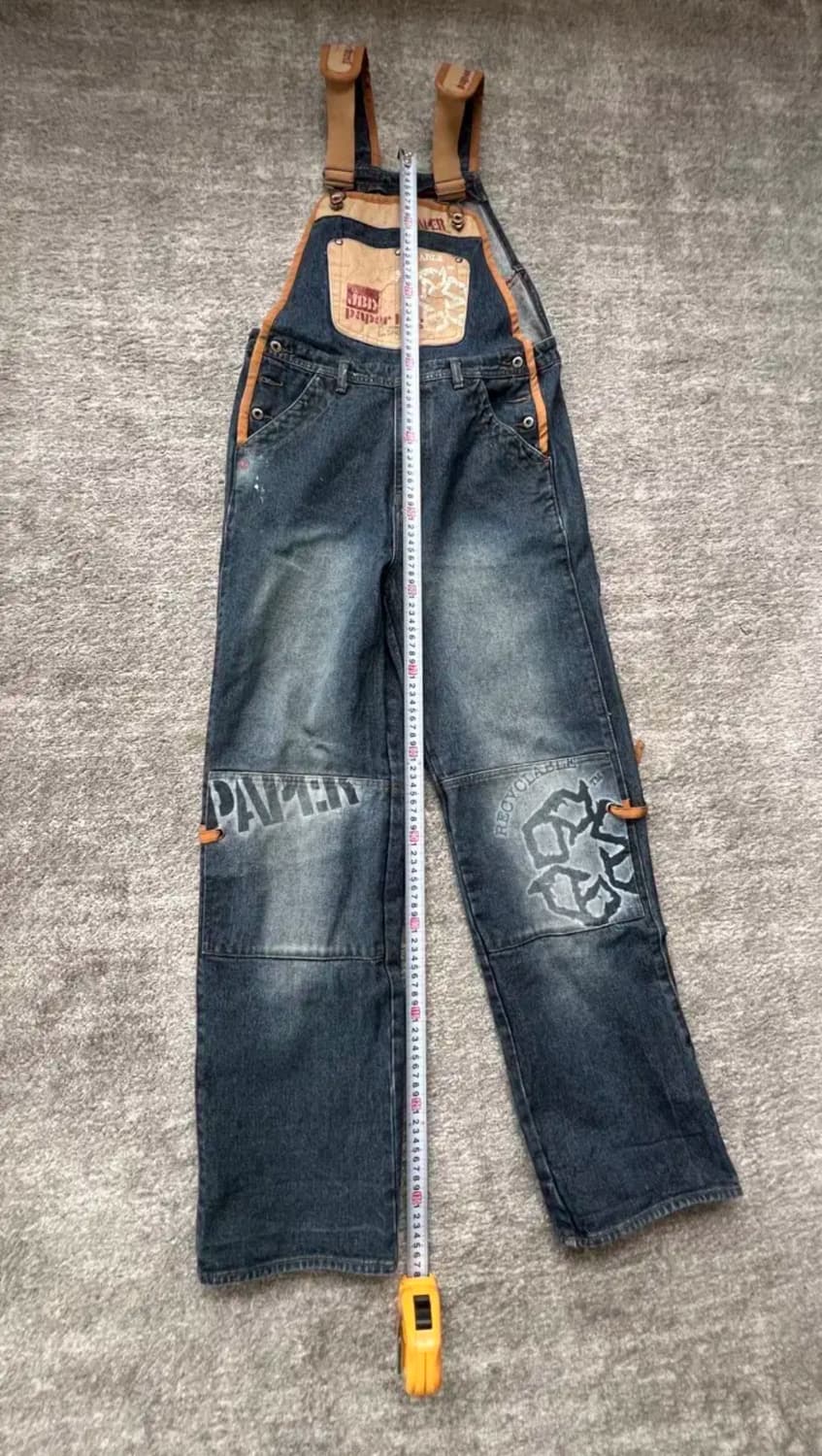 y2k 빈티지 오버롤팬츠 멜빵바지  상품이미지6