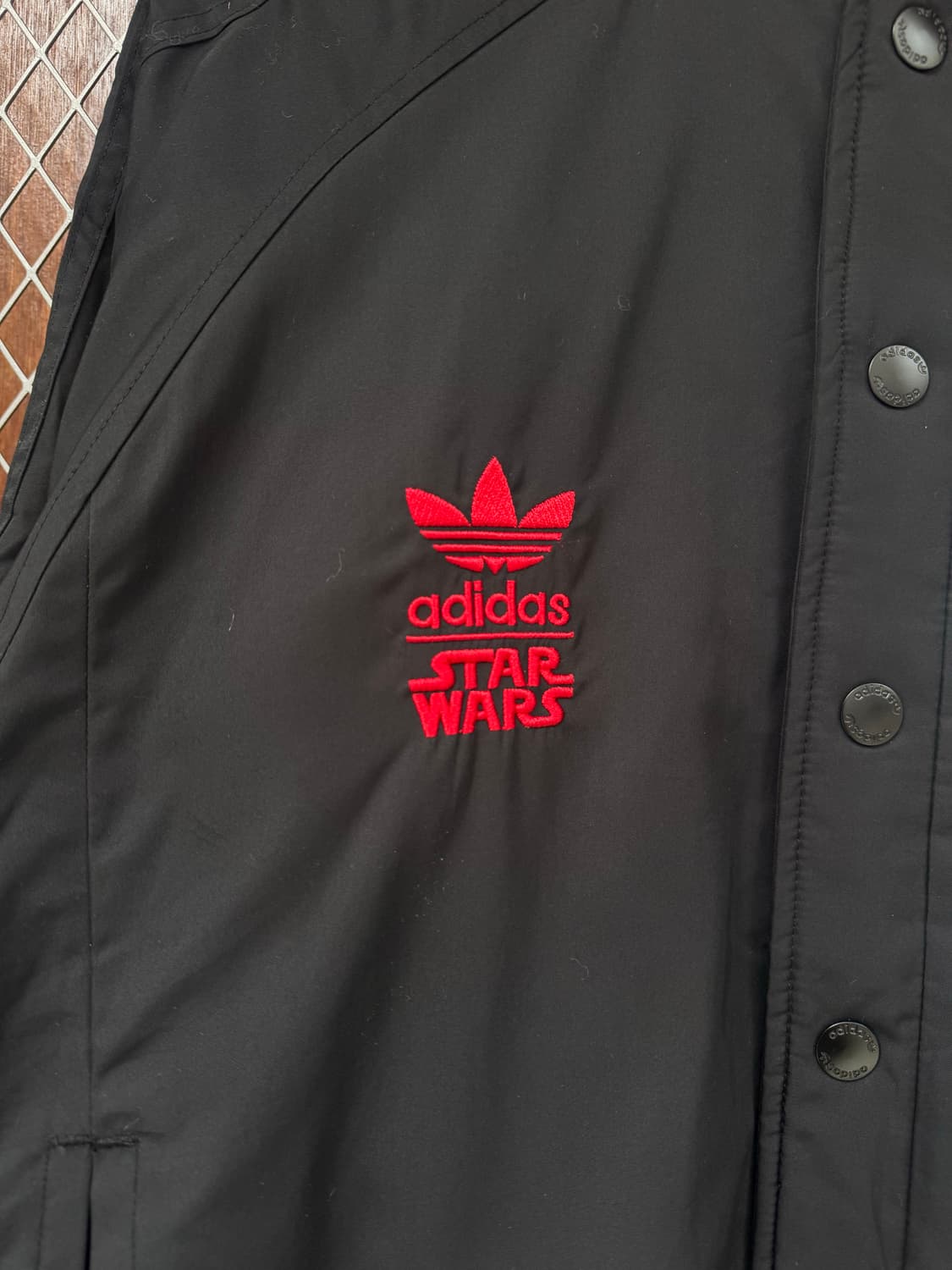 아디다스 스타워즈 그래픽 블루종 봄버 자켓 M 상품이미지5