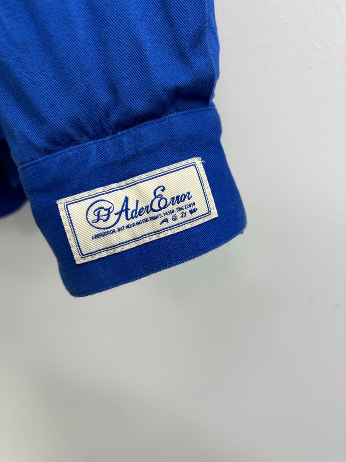 아더에러 ADER ERROR 스페릭 로고 오버사이즈 셔츠 상품이미지7