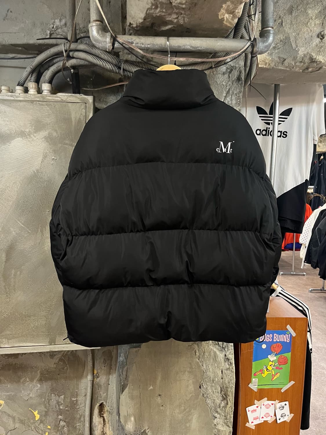 무센트 숏패딩 블랙 L #csz2202 상품이미지2