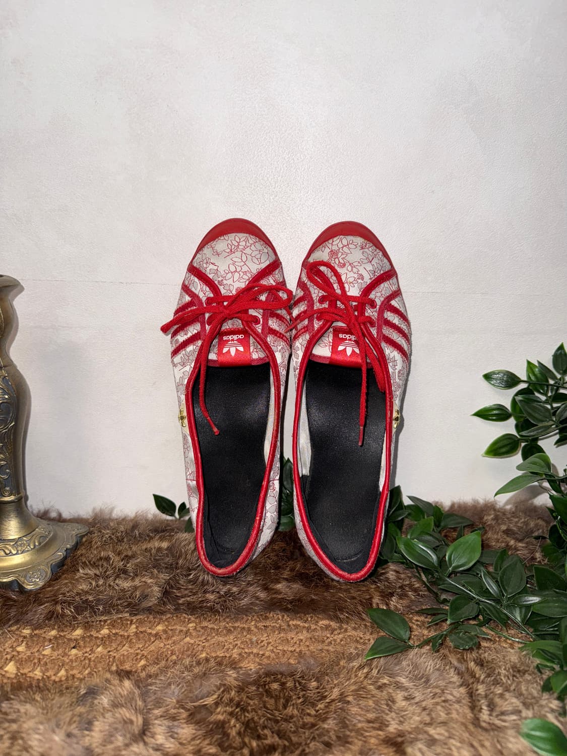 Adidas adria red oriental flat shoes  상품이미지6