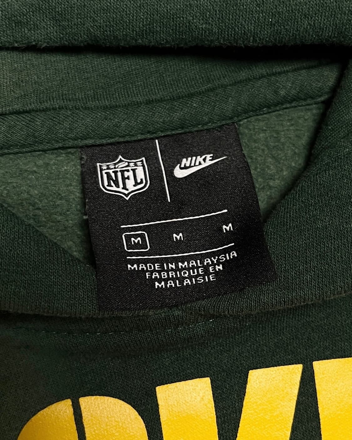 나이키 NFL 스웻 후드티 그린 상품이미지9