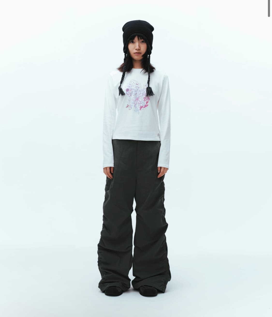 [코이세이오] DOUBLE TROOPER BEANIE BLACK 상품이미지2