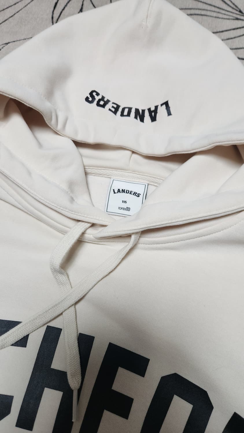 랜더스 인천 1947 후드티 115 베이지 상품이미지2
