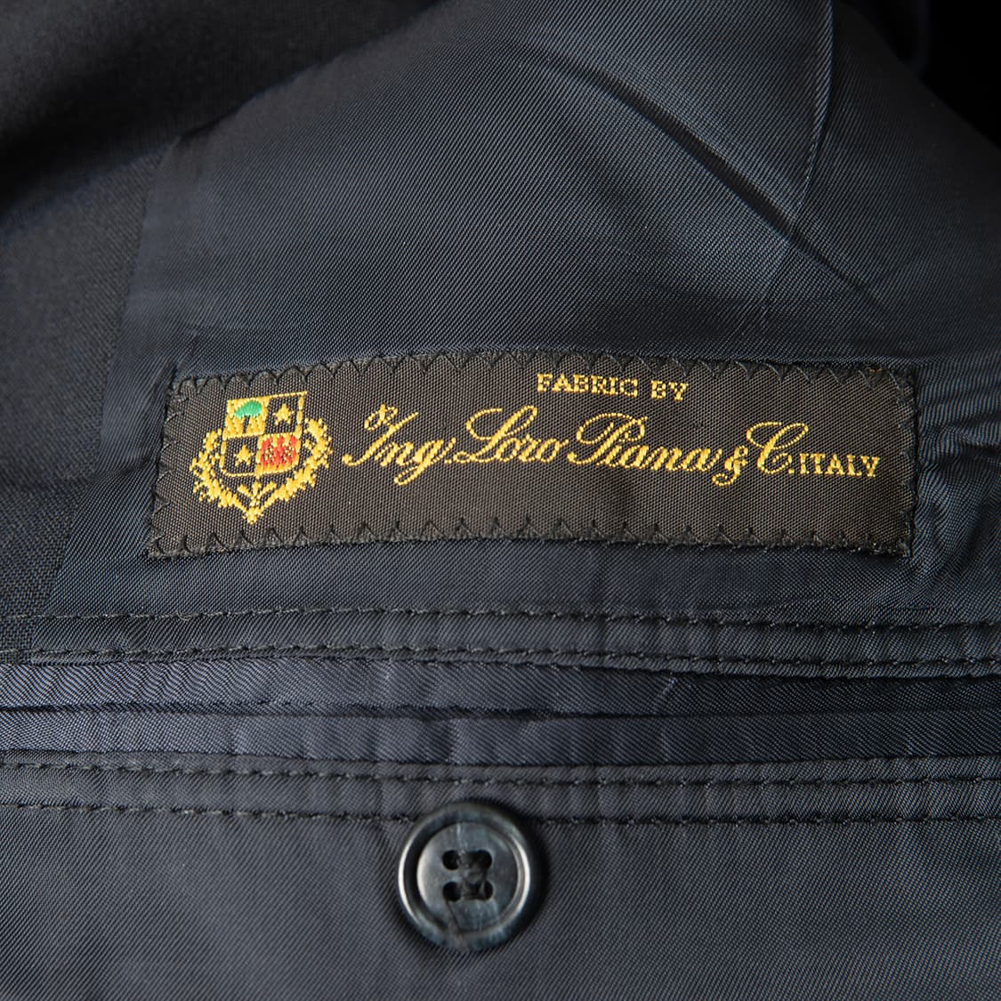 [105] 00s 브룩스브라더스 로로피아나 울 금장 블레이져 다크 네이비 상품이미지8