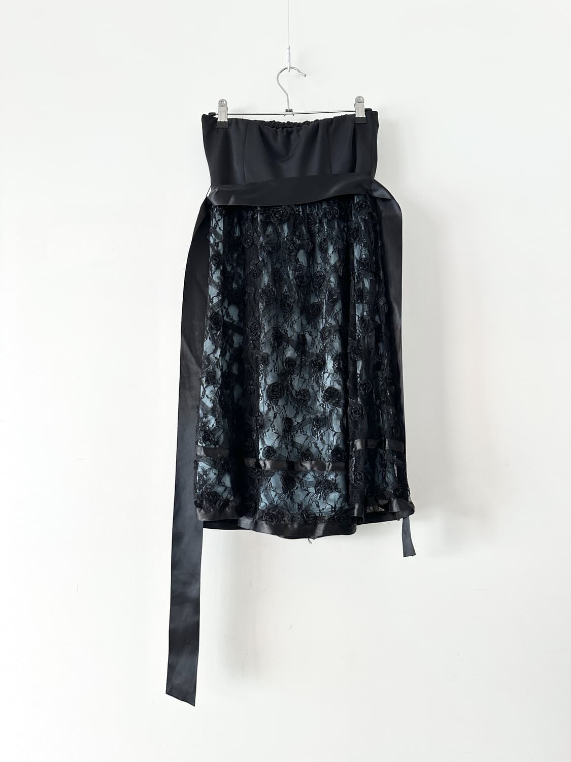 Rose garden ops & top / black 상품이미지4