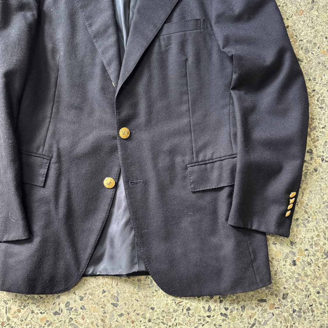 [L] Polo 폴로 랄프로렌 금장 싱글 스트라파타 블레이저 상품이미지6