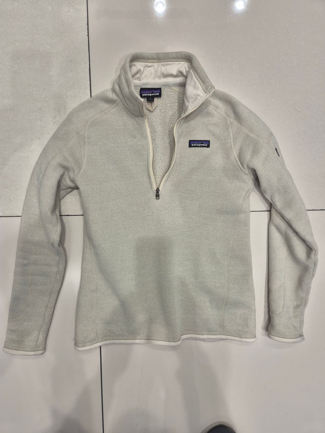 파타고니아 반 지퍼형 사이즈 s 판매합니다  상품이미지7