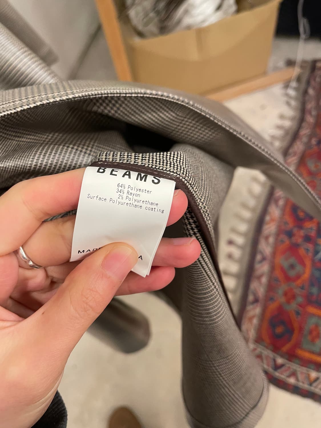 BEAMS coat 상품이미지4