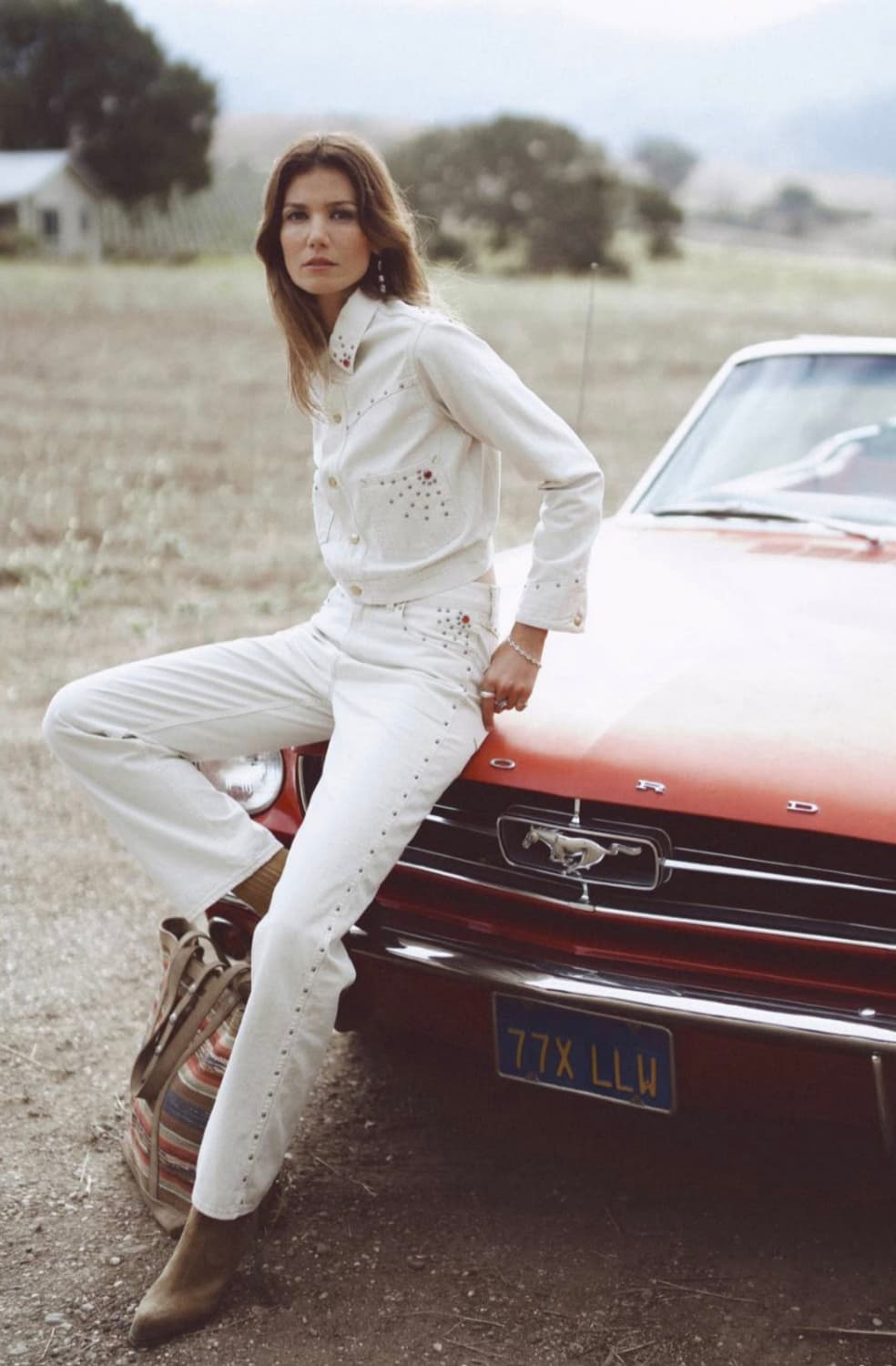 더블알엘 RRL 화이트 에크루 팬츠 상품이미지8