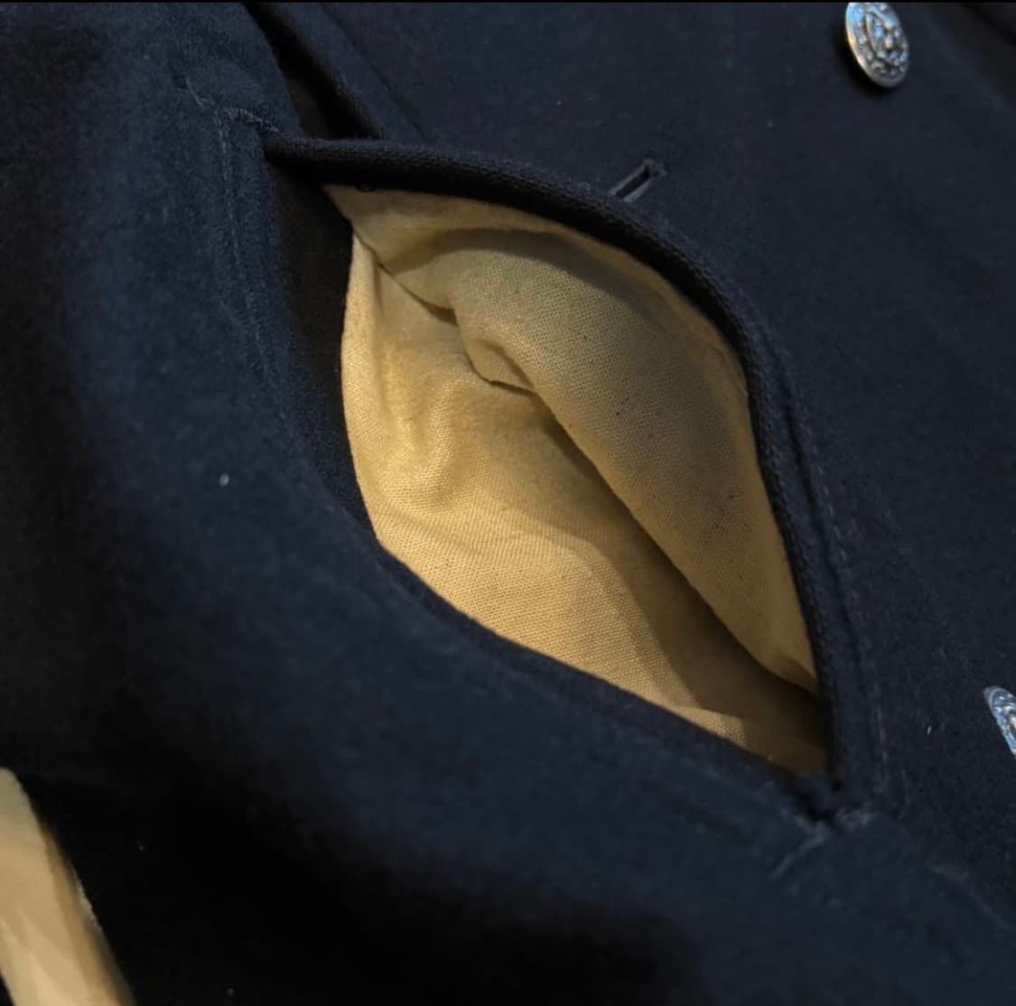 80s US NAVY pea coat 피코트 (made in usa) 상품이미지2