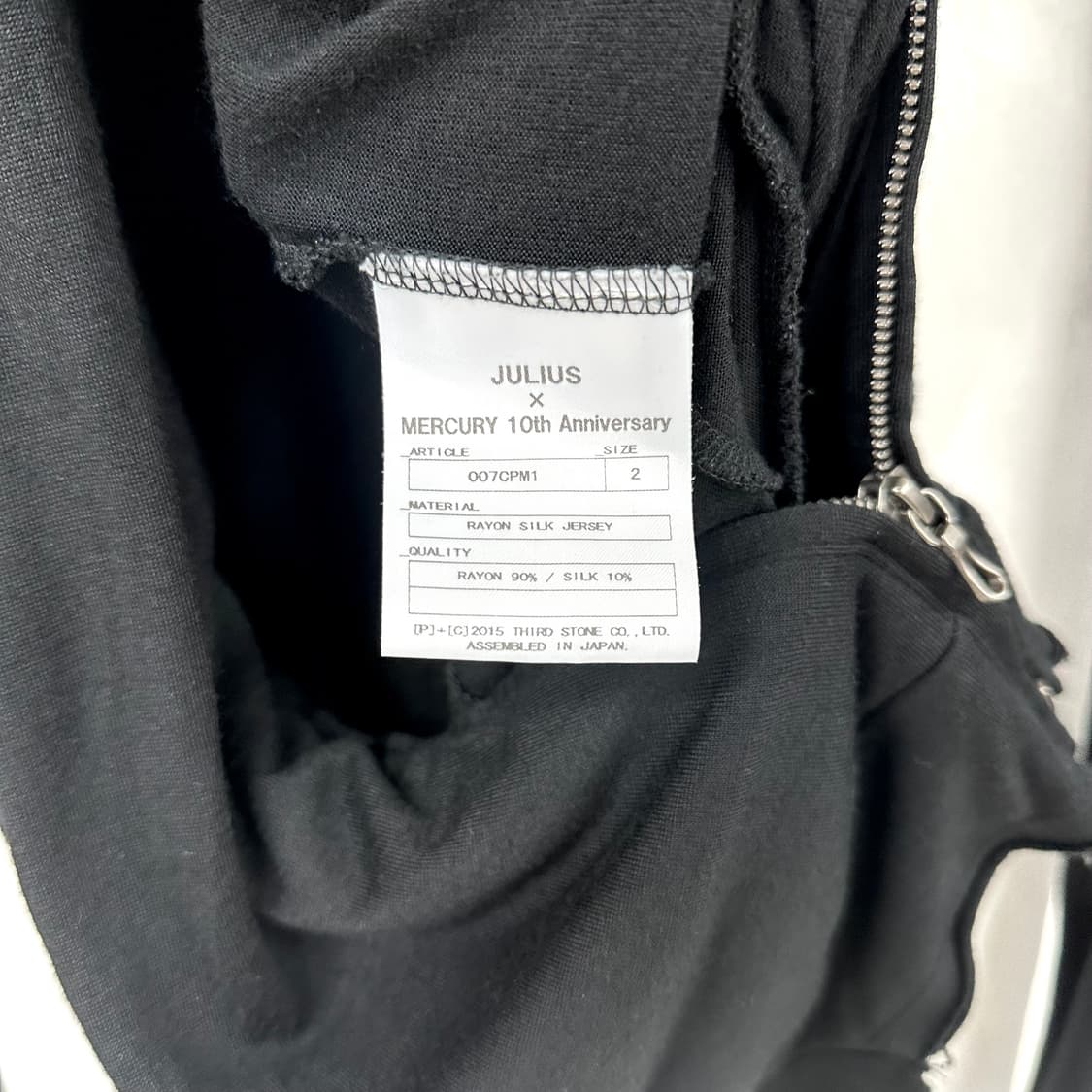 Julius x Mercury 10th anniversary hood j 상품이미지4