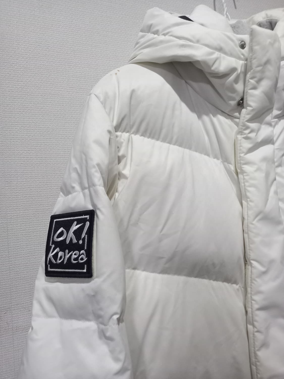 노스페이스 평창올림픽 코리아 거위털 구스 롱패딩 95/M 상품이미지3