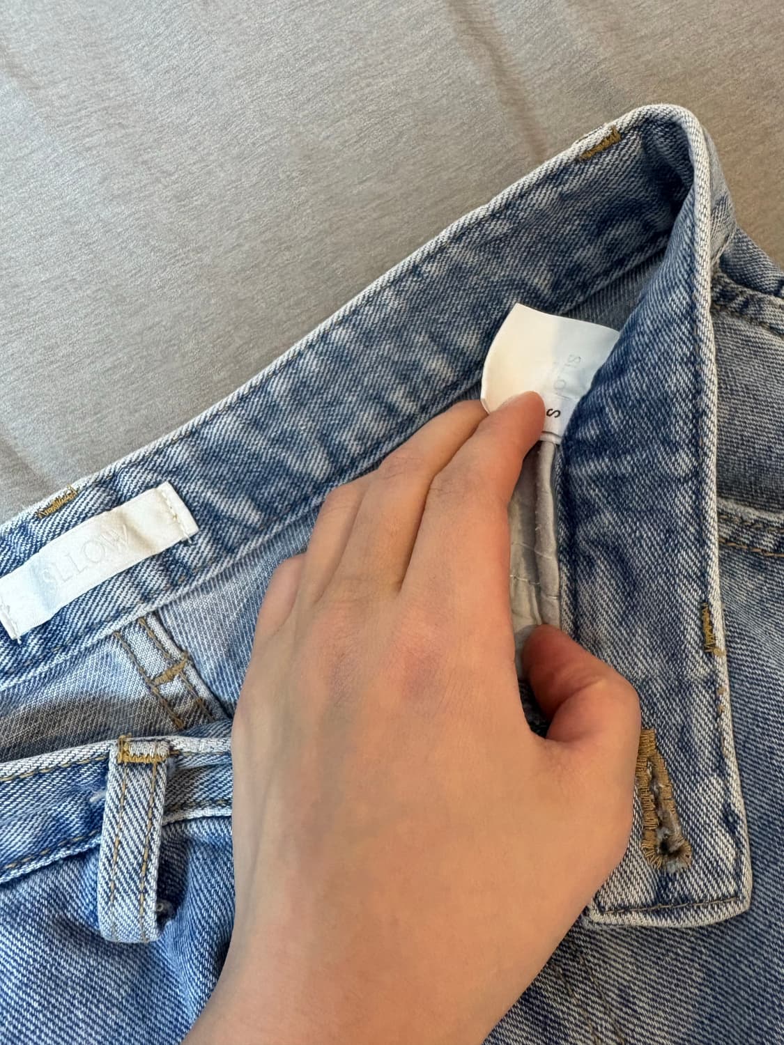 슬로우가먼츠 데님  상품이미지3