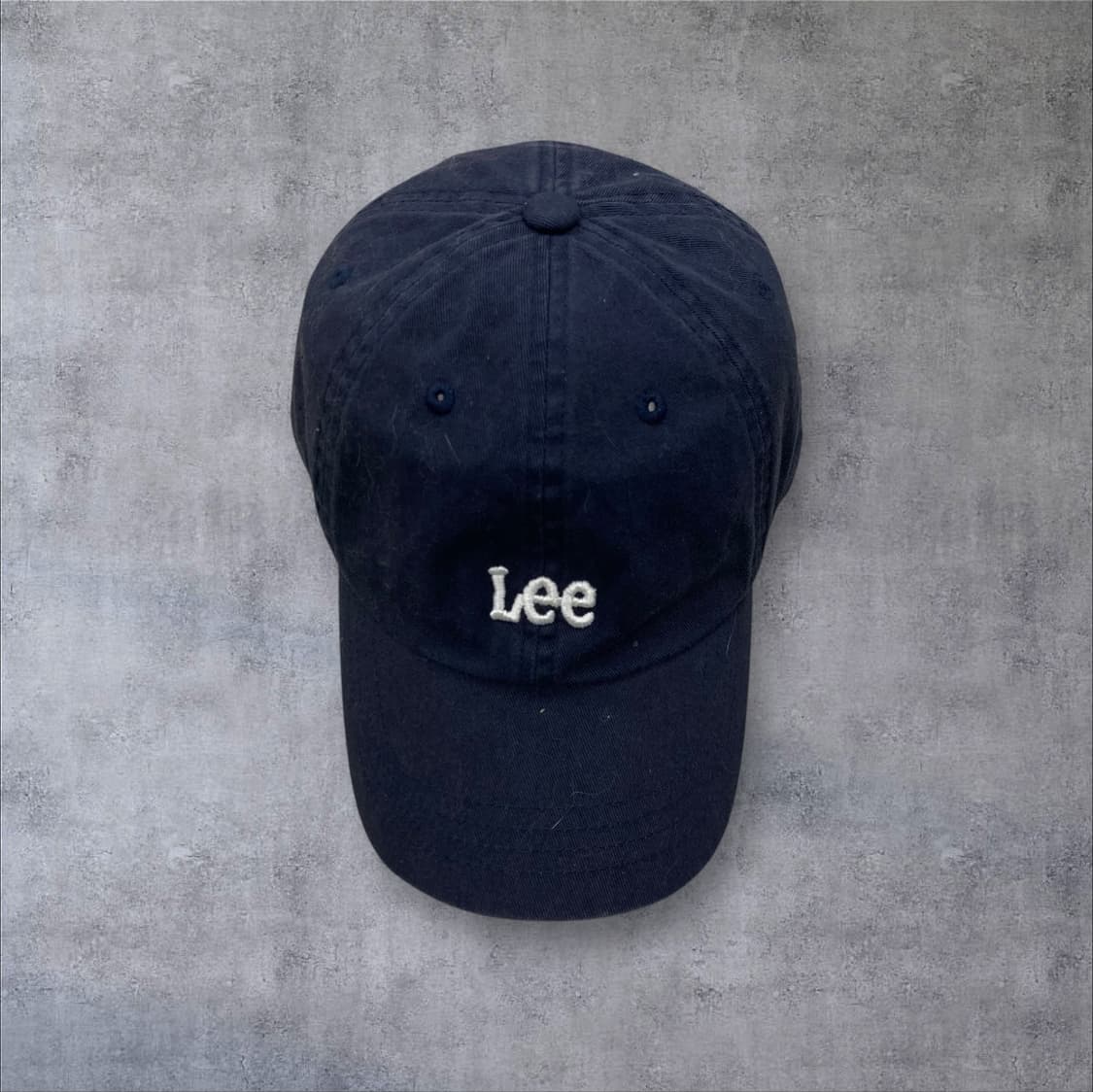 Lee 베이직 로고 네이비 볼캡 상품이미지1