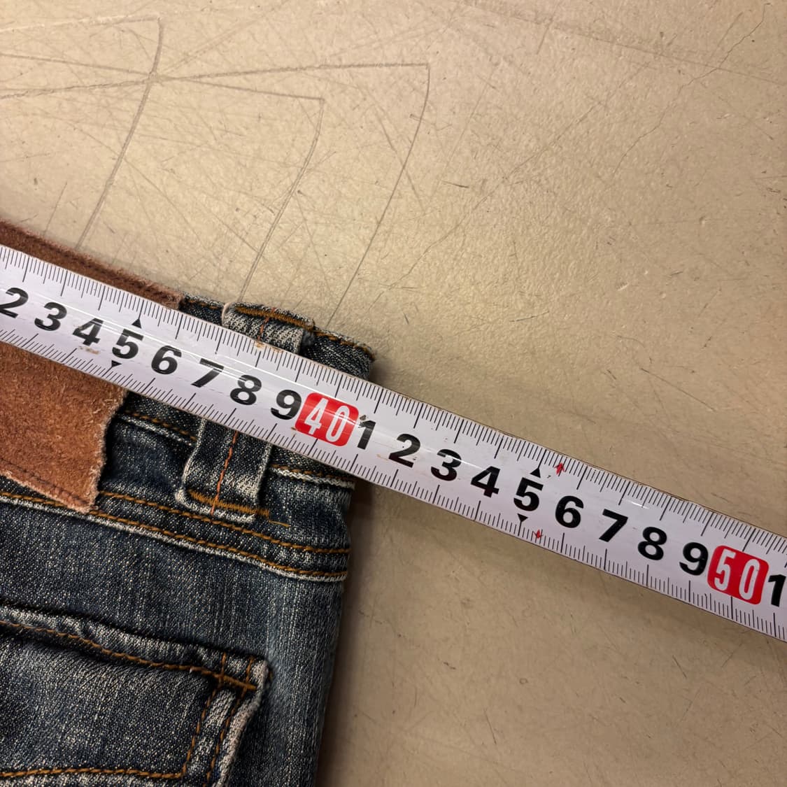 빈폴 웨스턴 무드 워싱 데님 팬츠 상품이미지6