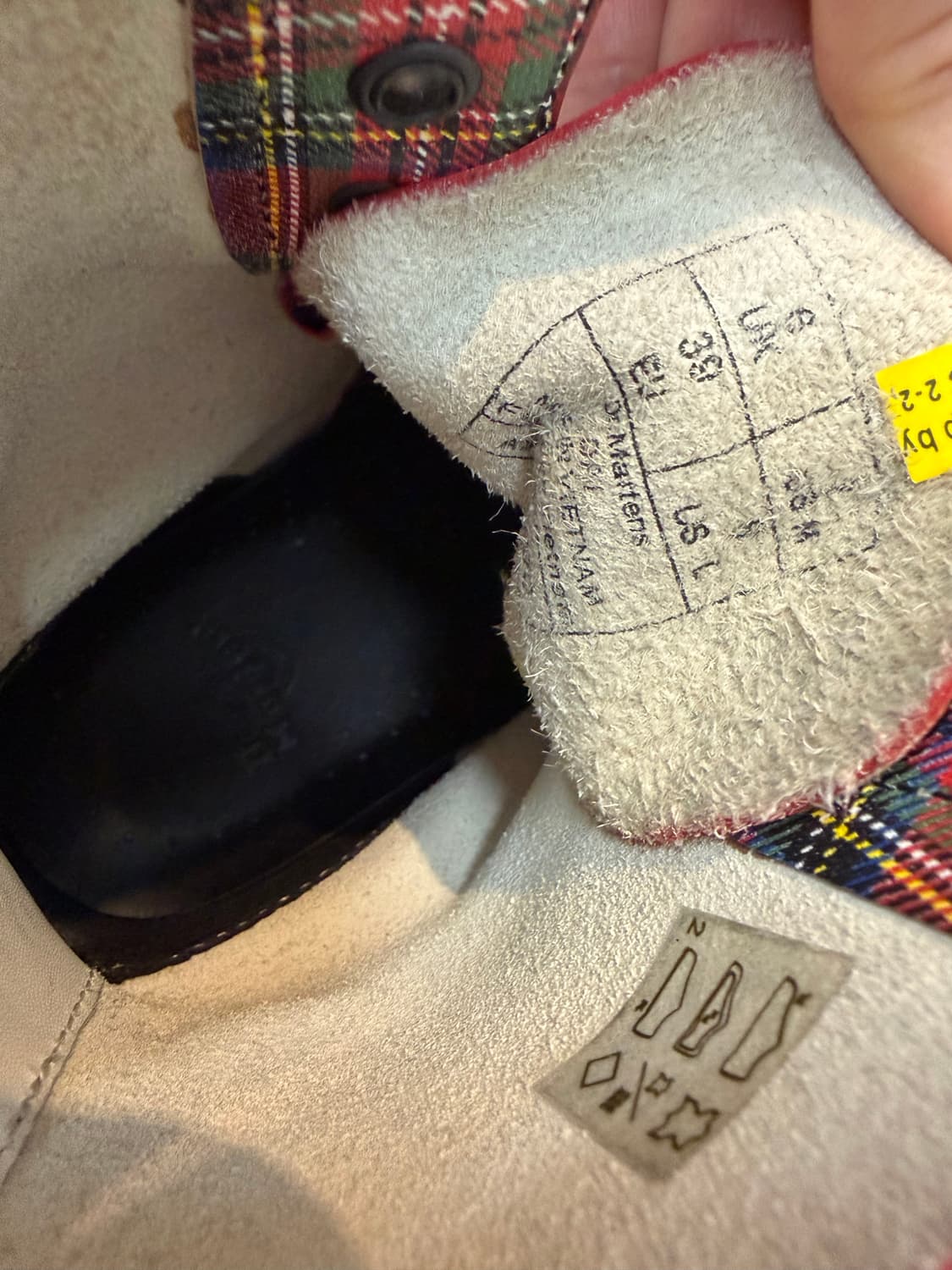 닥터마틴 부츠 타탄체크 상품이미지2