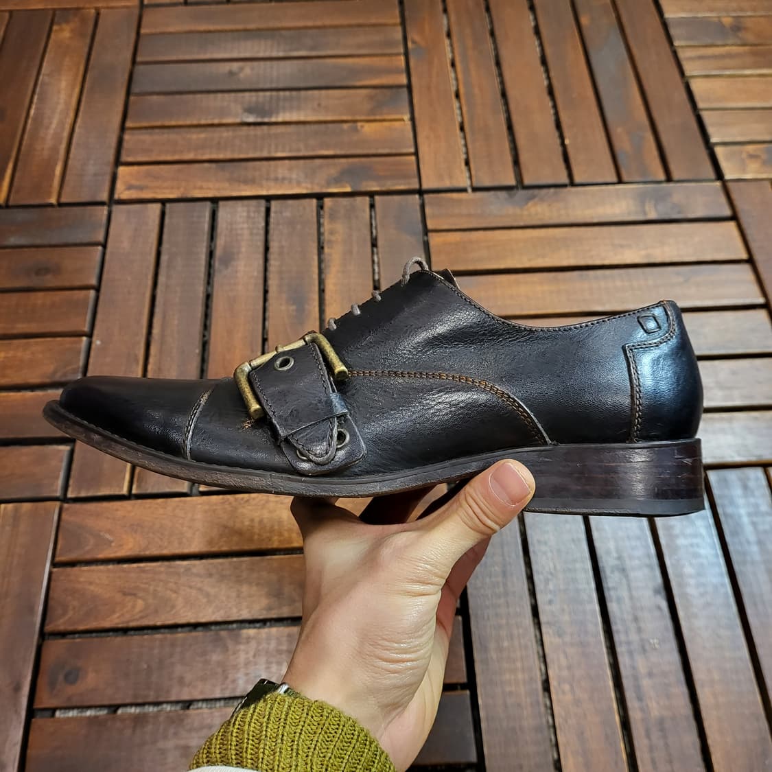 버팔로 구두 255m (매우 짙은 갈색에 가까움) 상품이미지3