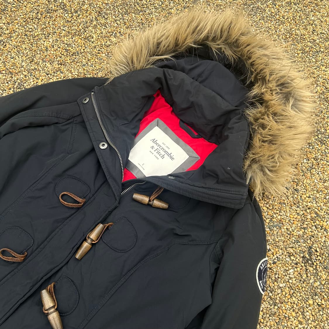 아베크롬비(Abercrombie) 울프죠 크롭 패딩 자켓 상품이미지2