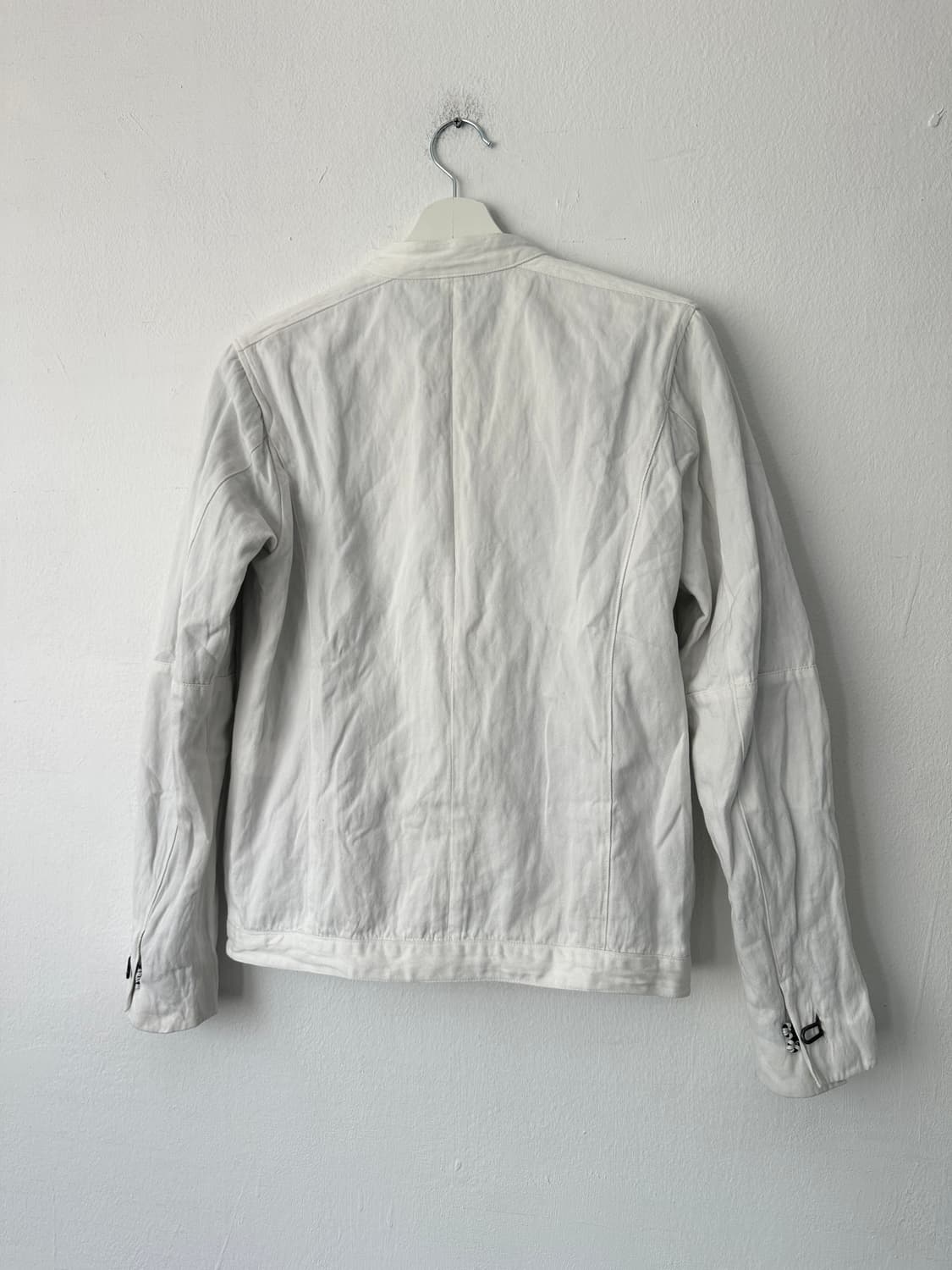 Rip Van Winkle 화이트 크링클 크롭 자켓 상품이미지5