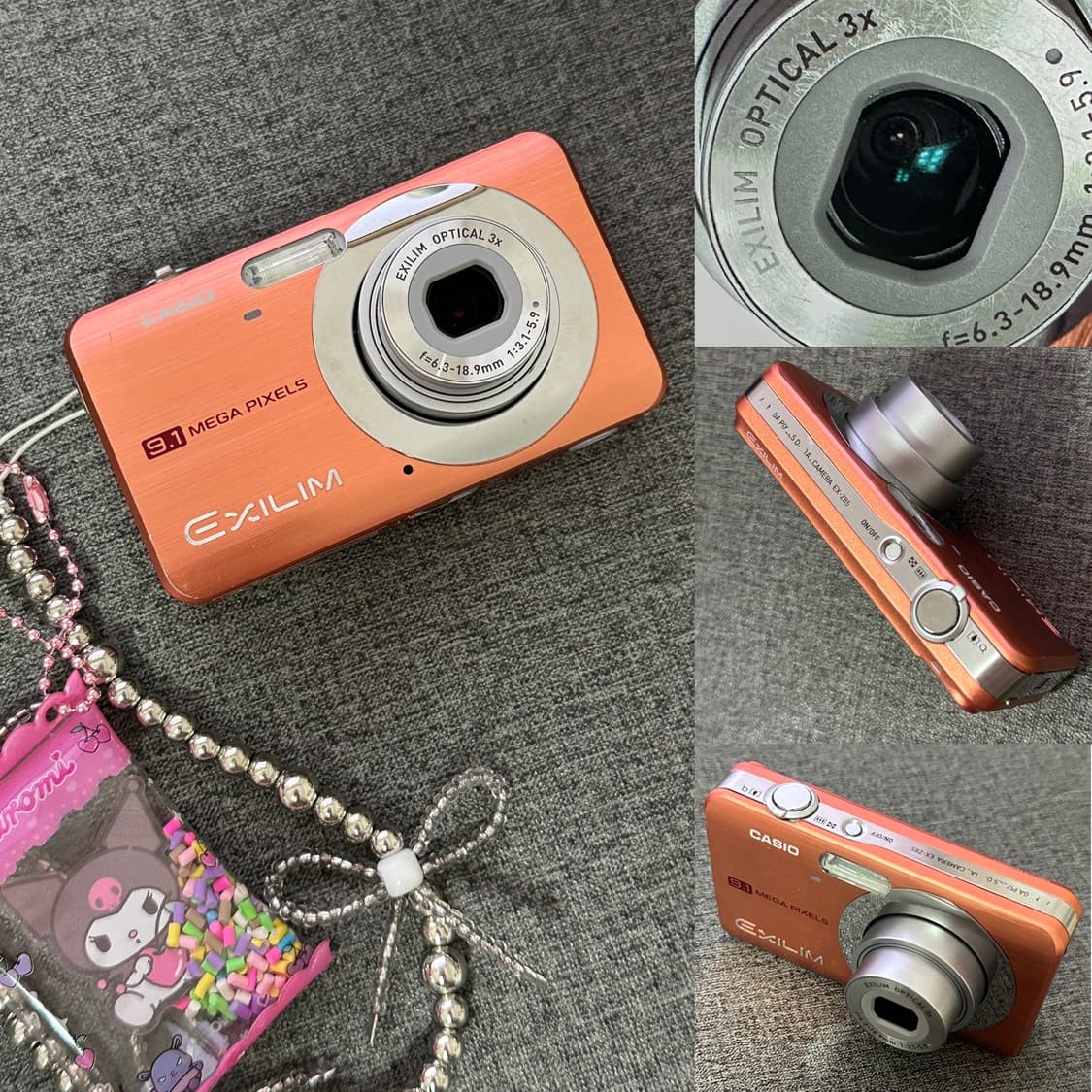 프리지아 나연 디카 🍊카시오 엑슬림 EX-Z85 코랄 상품이미지3
