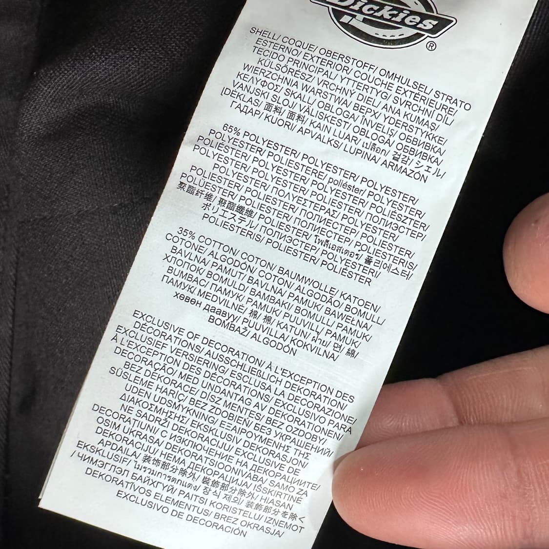 디키즈 블랙 워크 자켓 상품이미지7