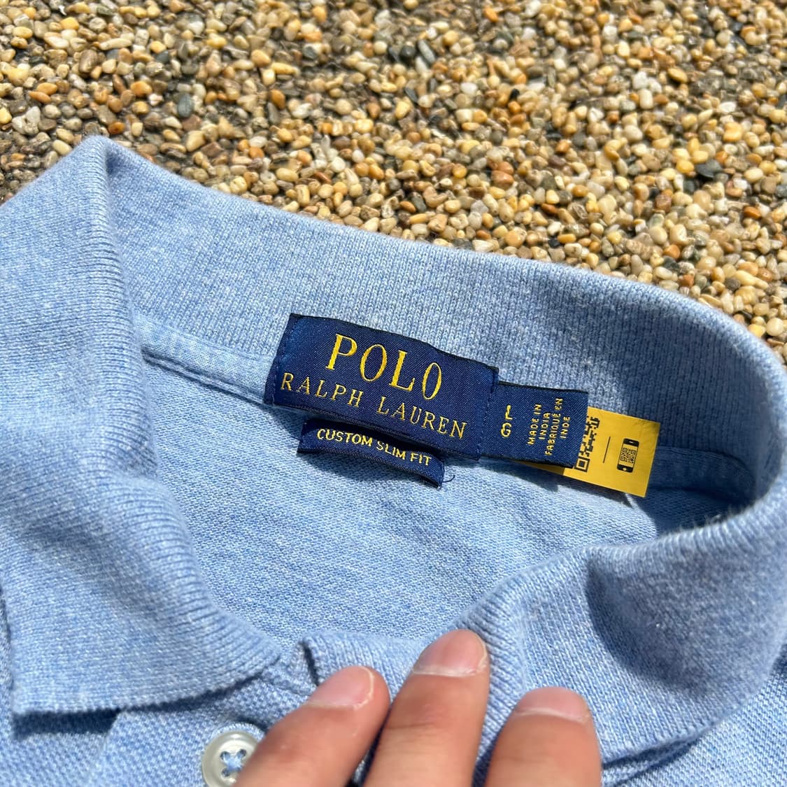 폴로(POLO RalphLauren) 스카이블루 카라티 상품이미지4