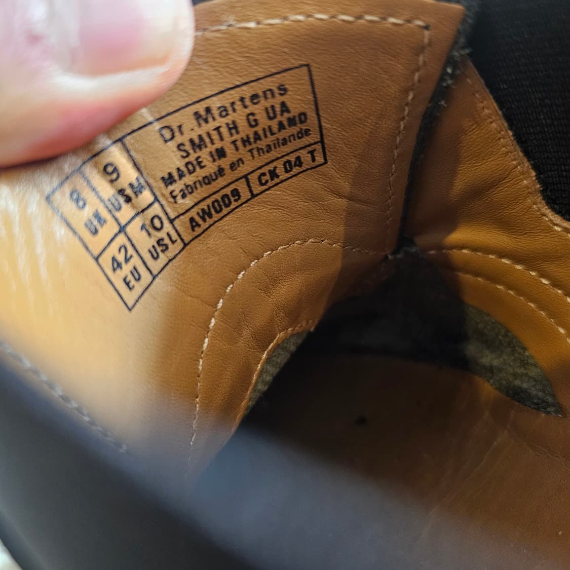 270 닥터마틴×유나이티드 에로우 3홀 단화 블랙 상품이미지6