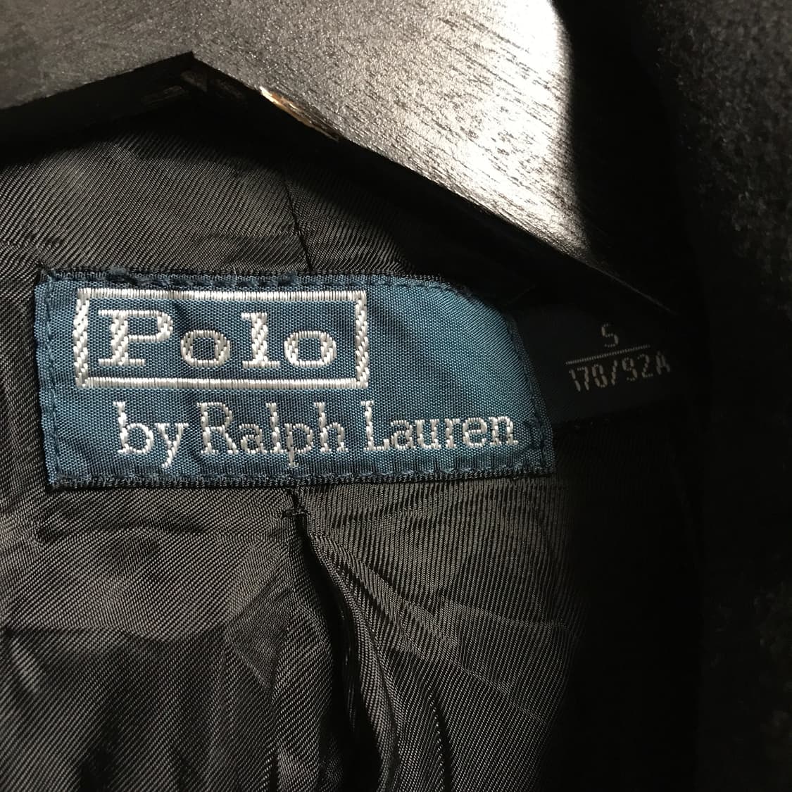 폴로 랄프로렌 블랙 피코트 S(W) 상품이미지4