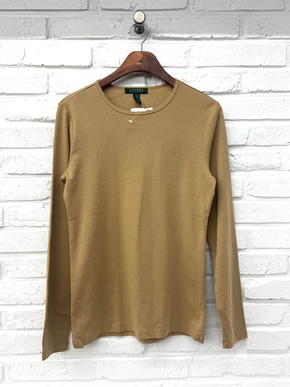 로렌 랄프로렌 베이지 롱슬리브 상품이미지3