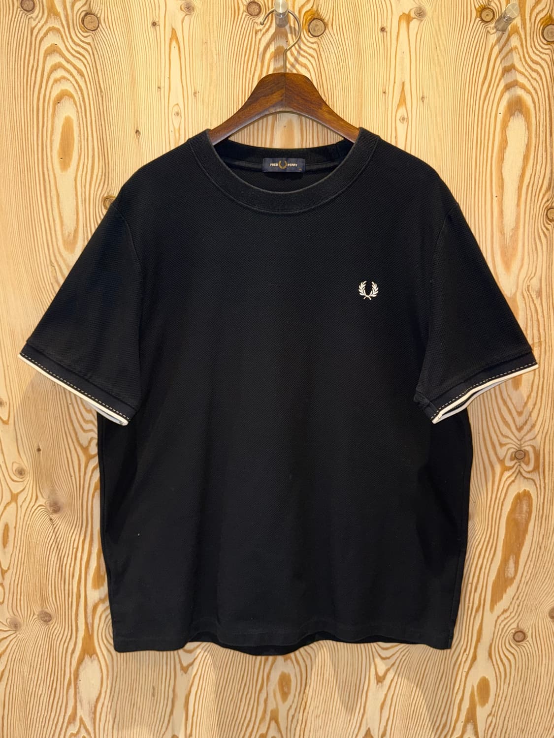 프레드페리 M1588 트윈 팁 티셔츠 상품이미지1